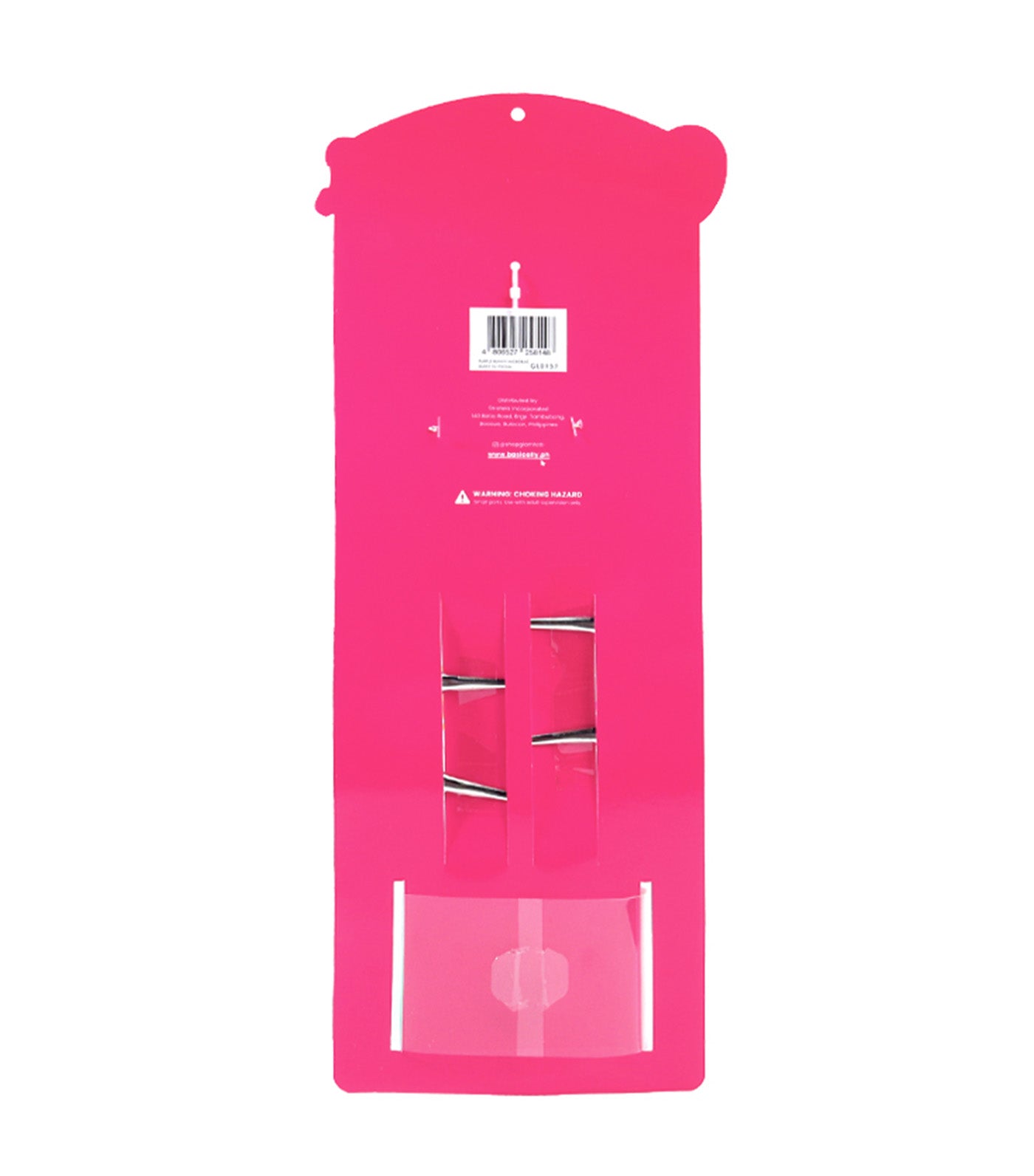 Microbag Keychain with Hair Accessories Set