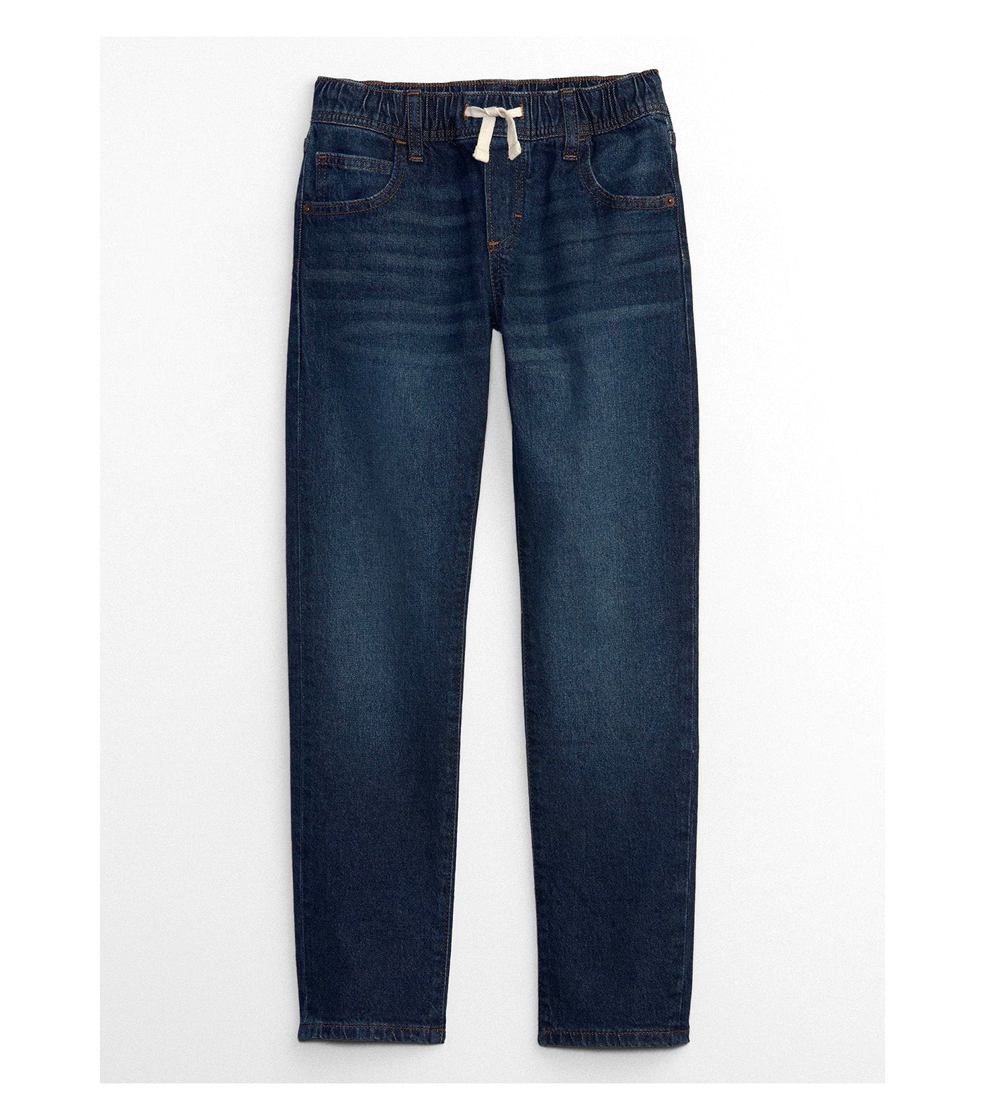 Kids Slim Pull-On Jeans With Washwell Dark Wash