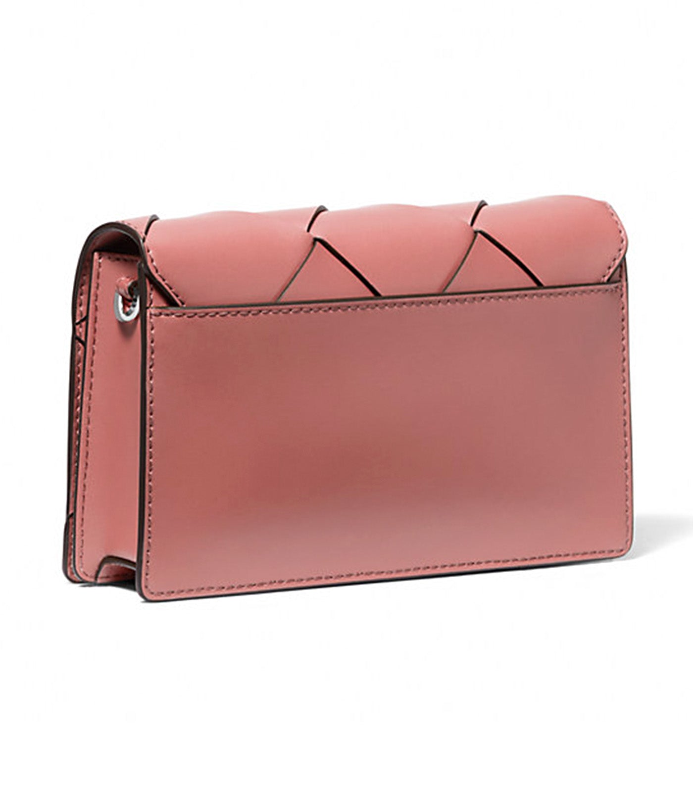 Jet Set Medium Woven Leather Crossbody Bag