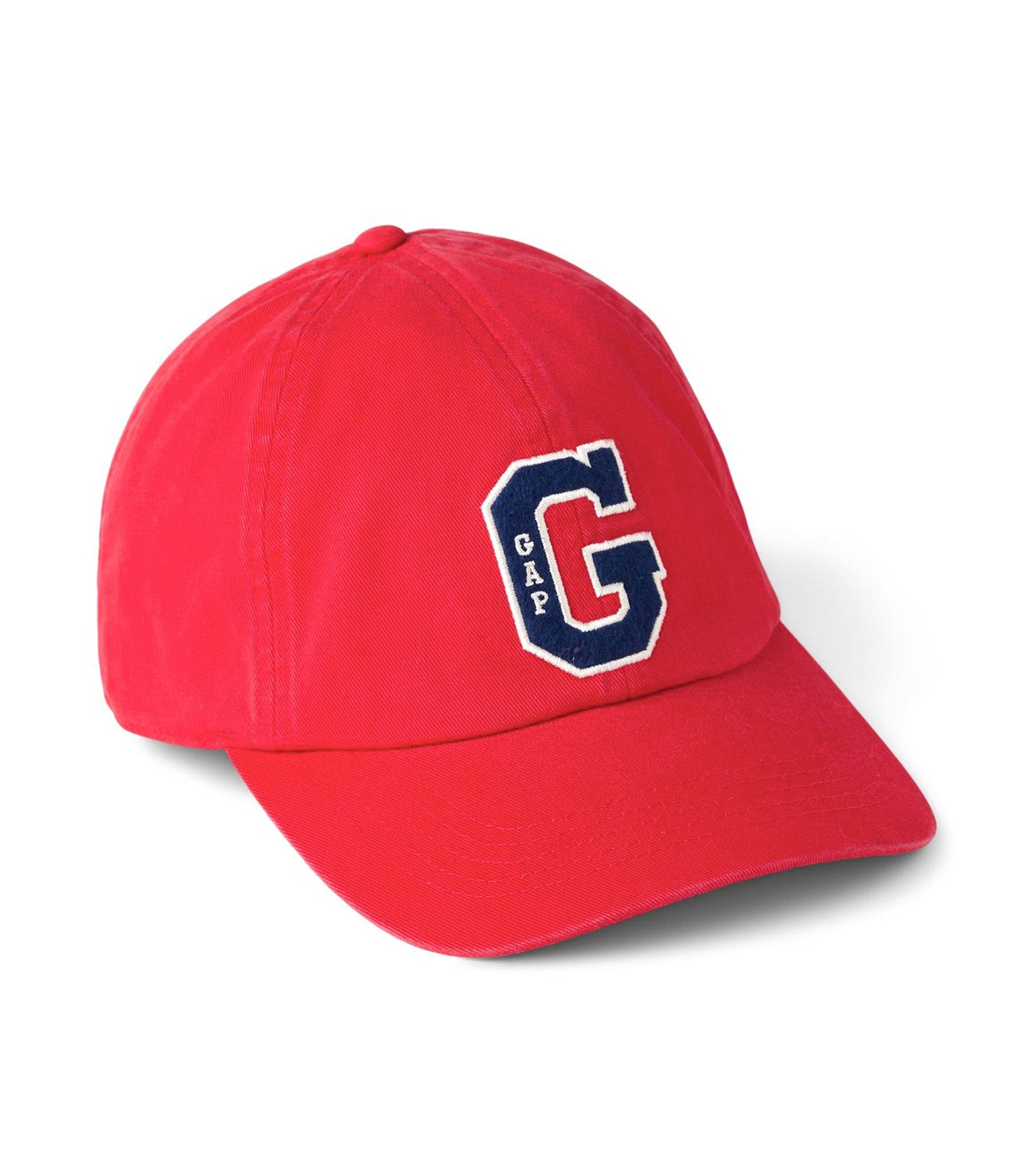 Logo Baseball Hat Modern Red 2