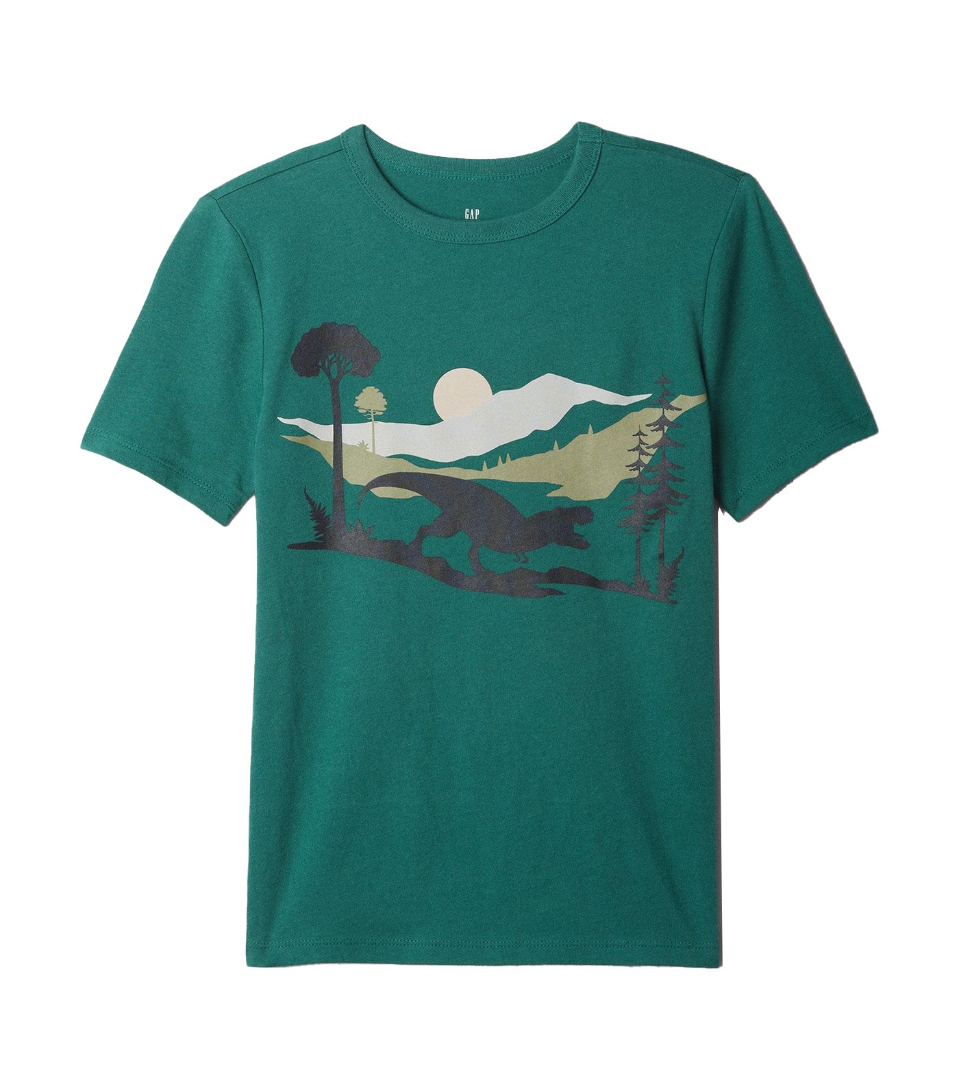 Graphic T-Shirt Green Dino