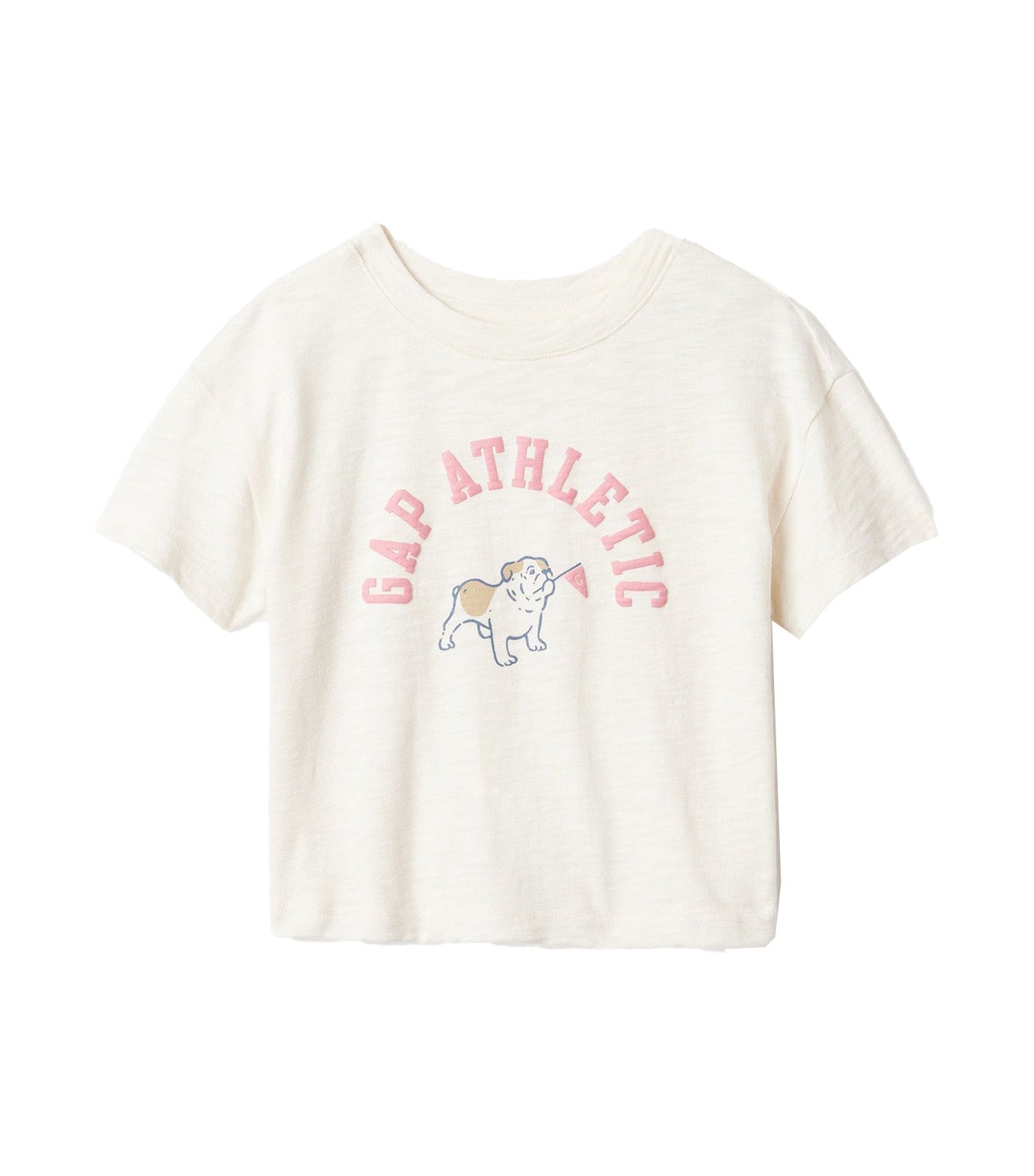 Toddler Athletic Logo Graphic T-Shirt Ivory Frost