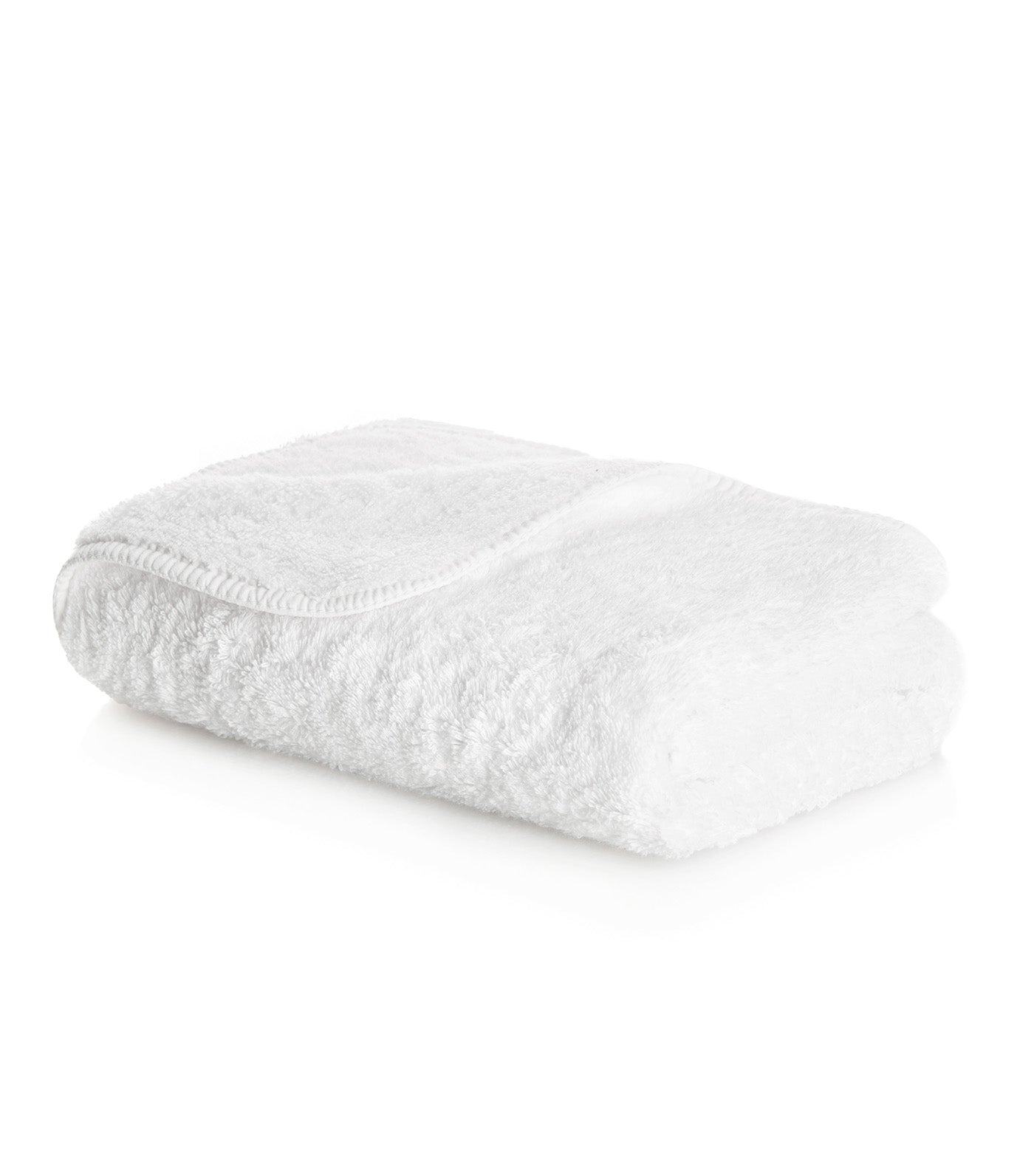 Long Double Loop Towels White