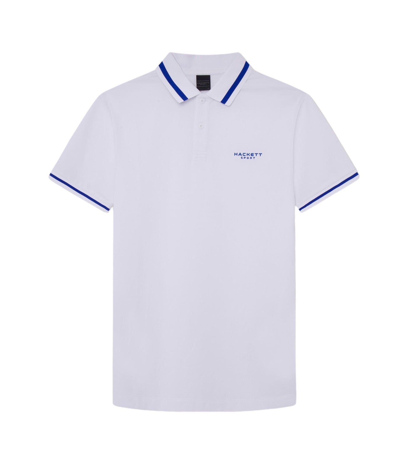 Tipped Polo White