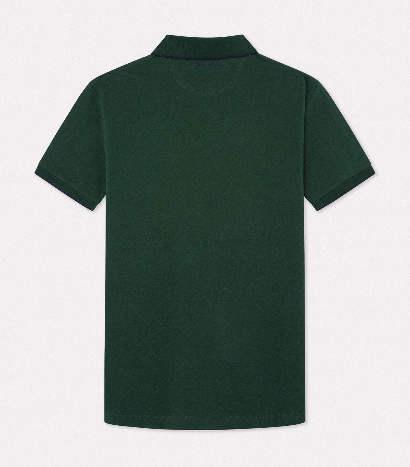 Heritage Number Polo Shirt Forest Night Green