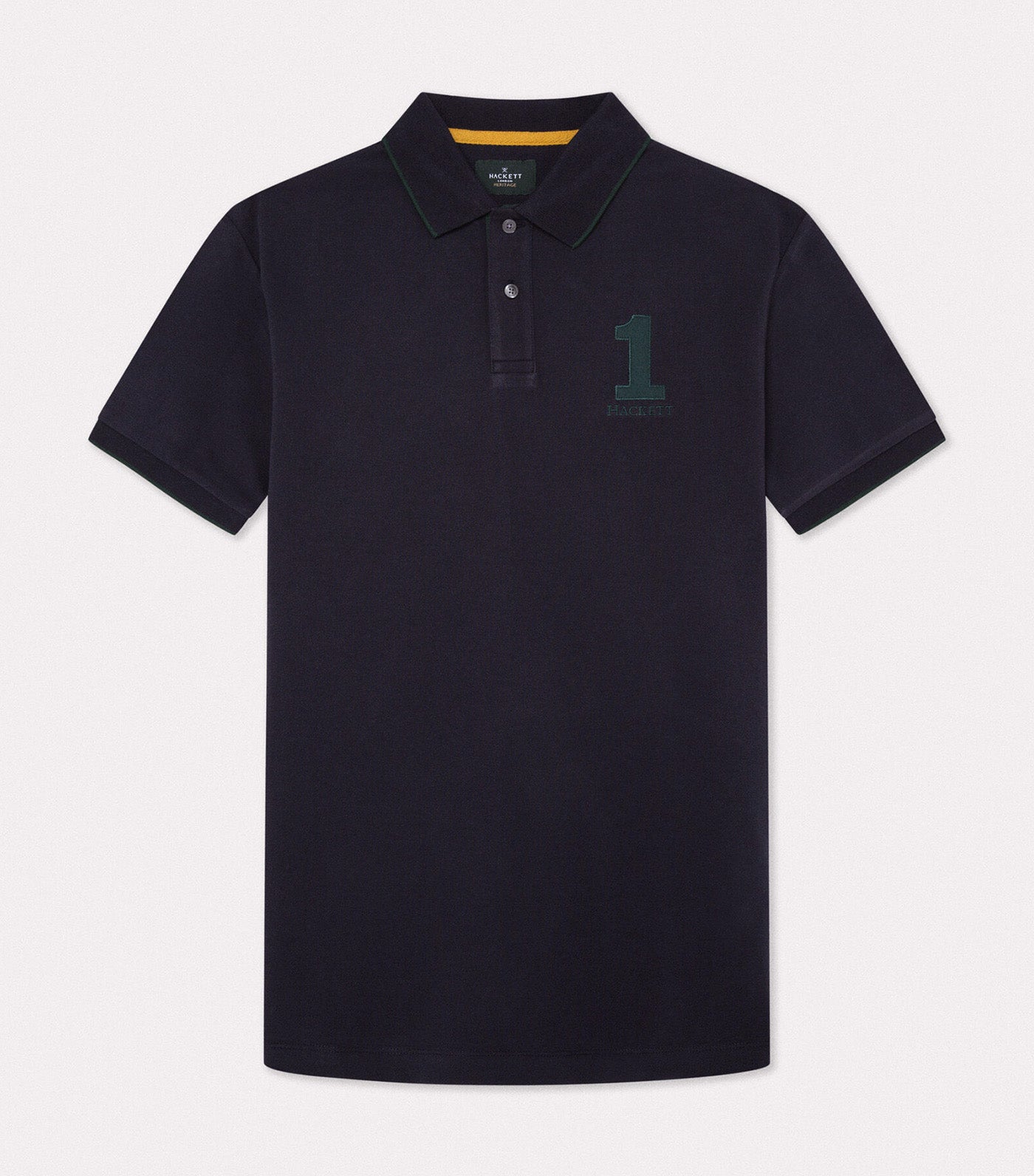 Heritage Number Polo Shirt Midnight Blue