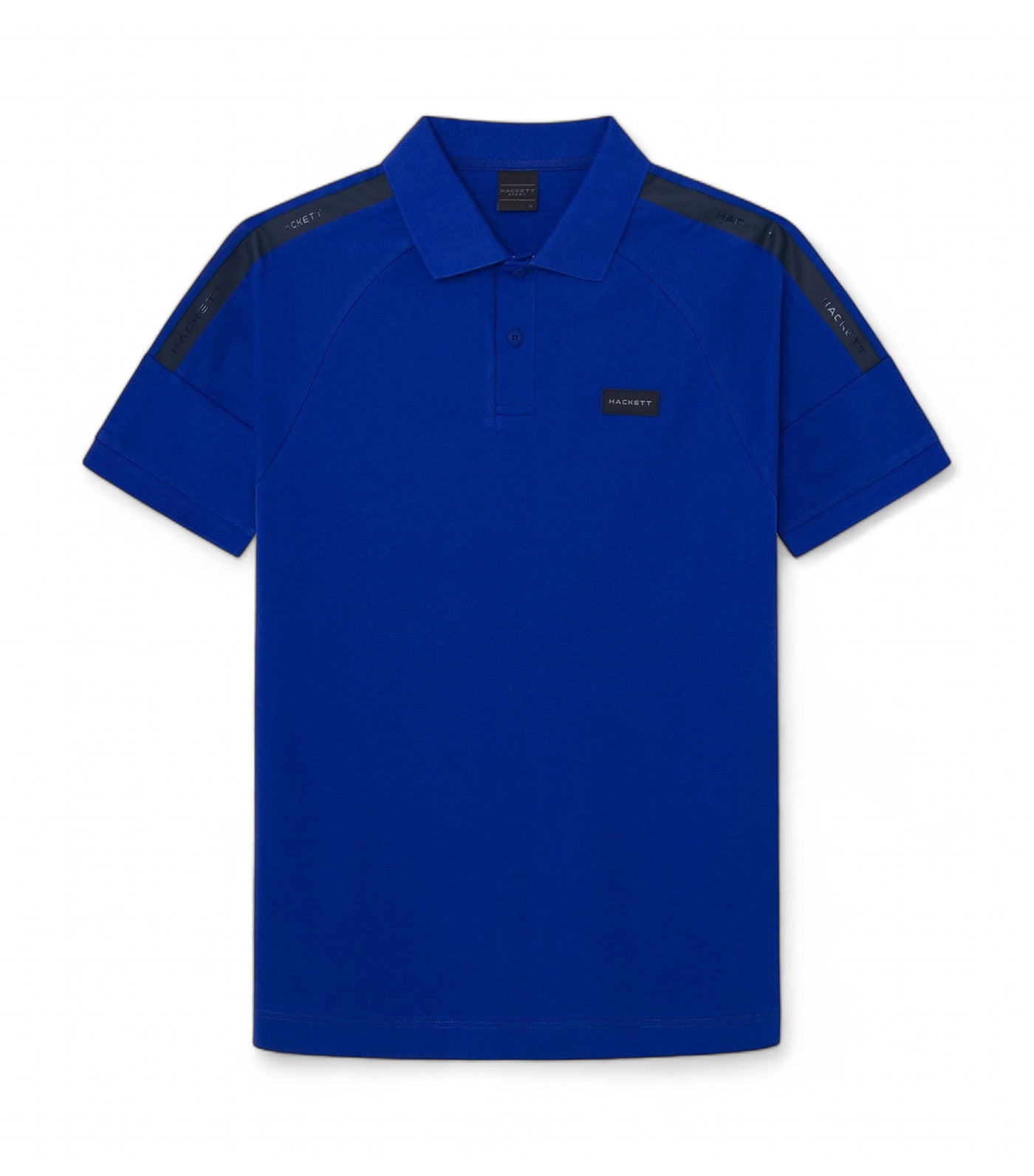 Tape Shoulder Polo Cobalt