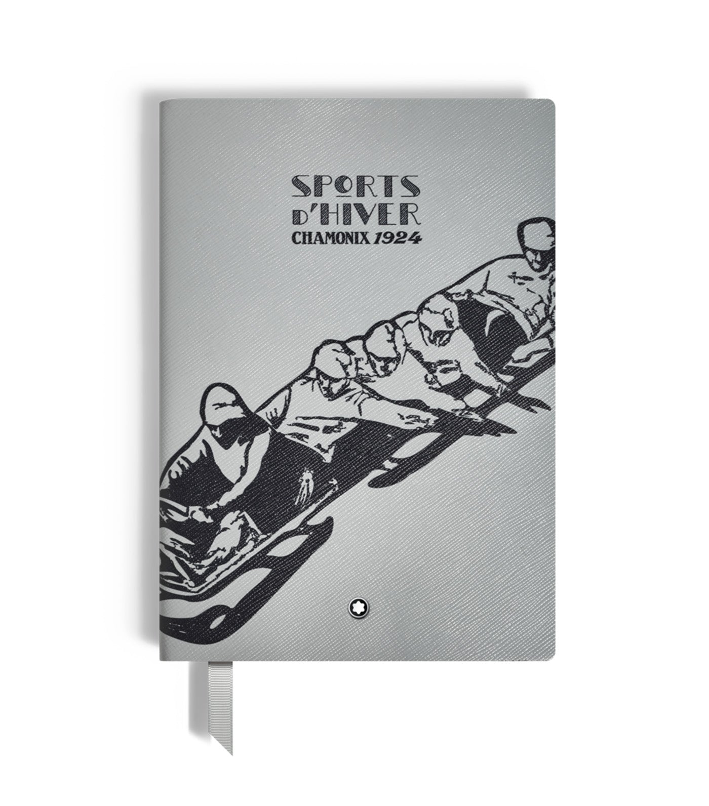 Notebook #146 Small, Meisterstück x Olympic Heritage Chamonix 1924, Gray - Lined