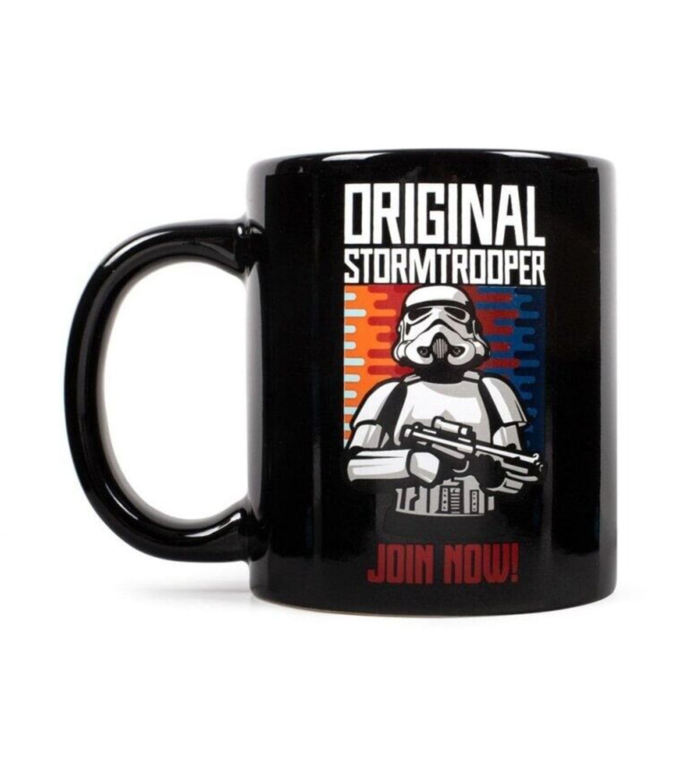 Retro Mug "Join Now!" Black