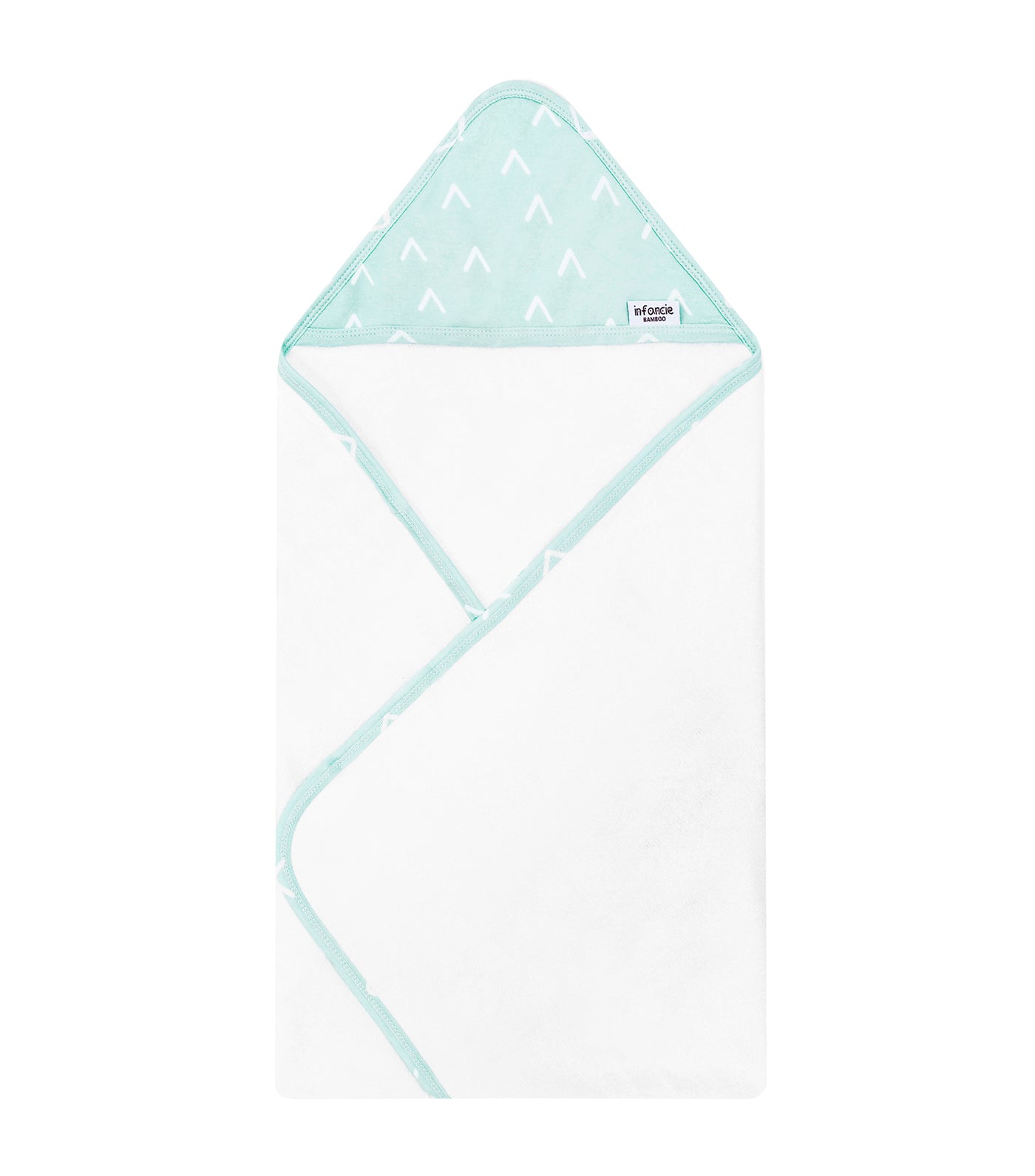 2 Pieces Bamboo Hooded Towel 75cm