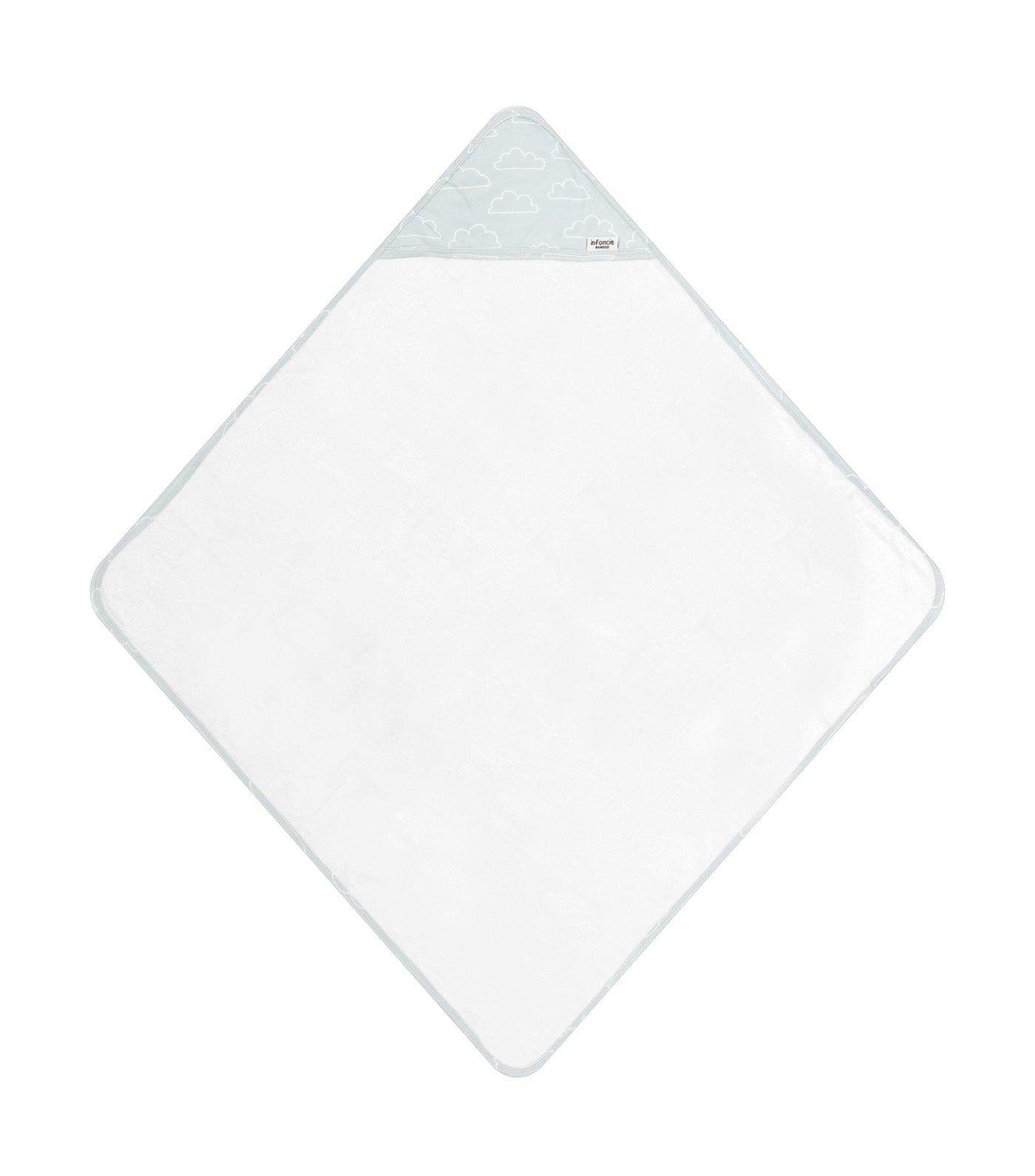 2 Pieces Bamboo Hooded Towel 75cm