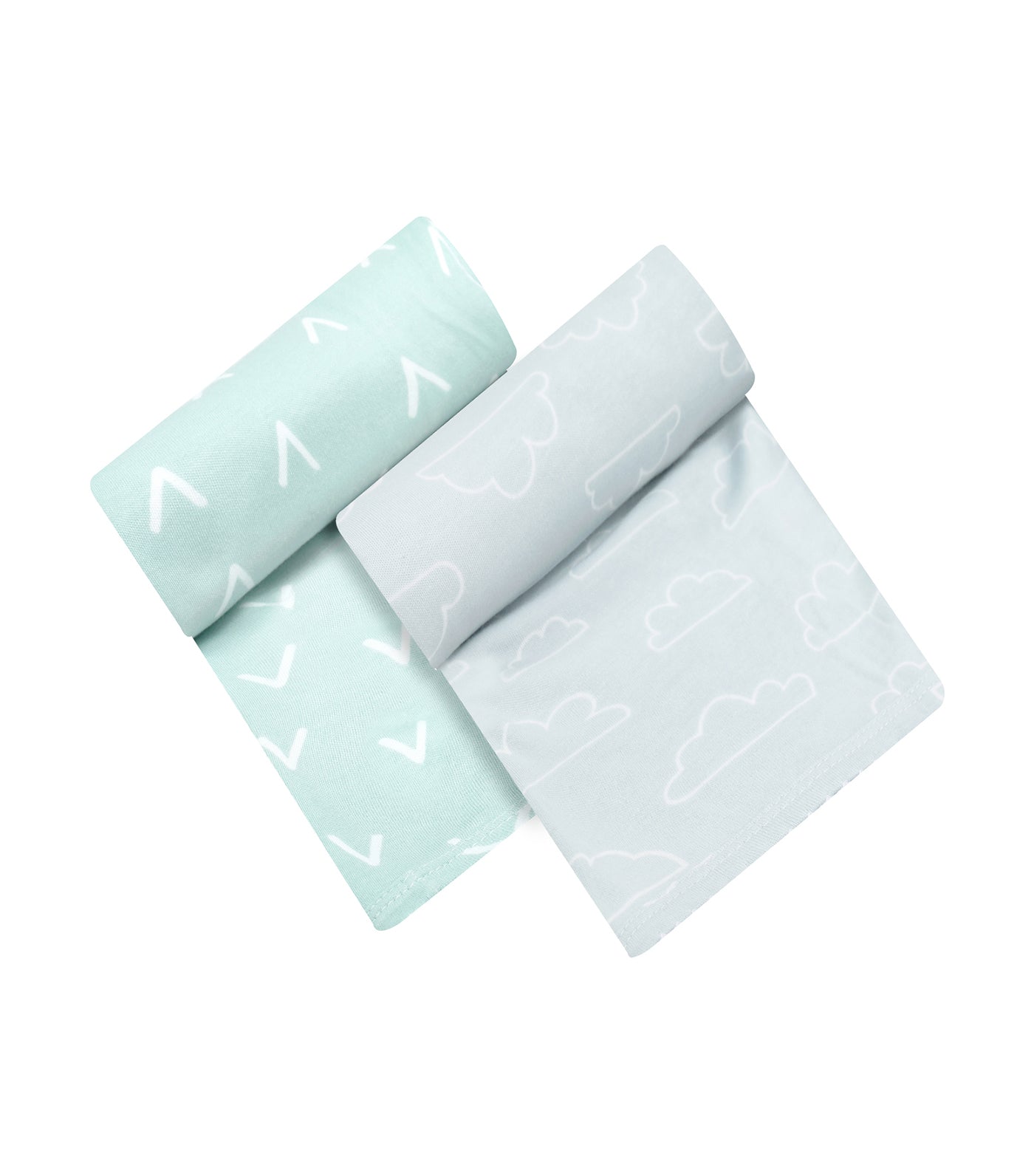 2 Pieces Bamboo Jersey Wrap 80cm