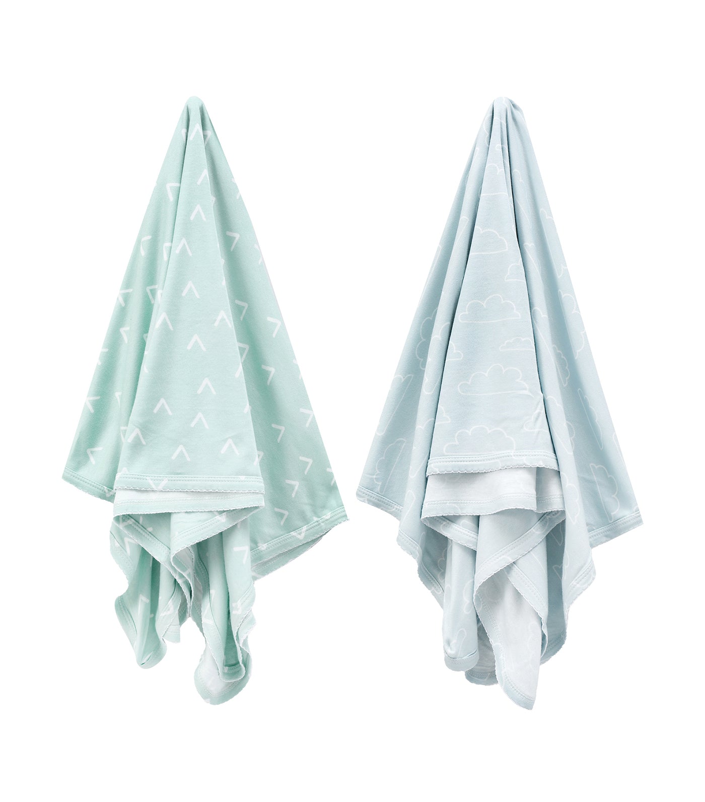 2 Pieces Bamboo Jersey Wrap 80cm