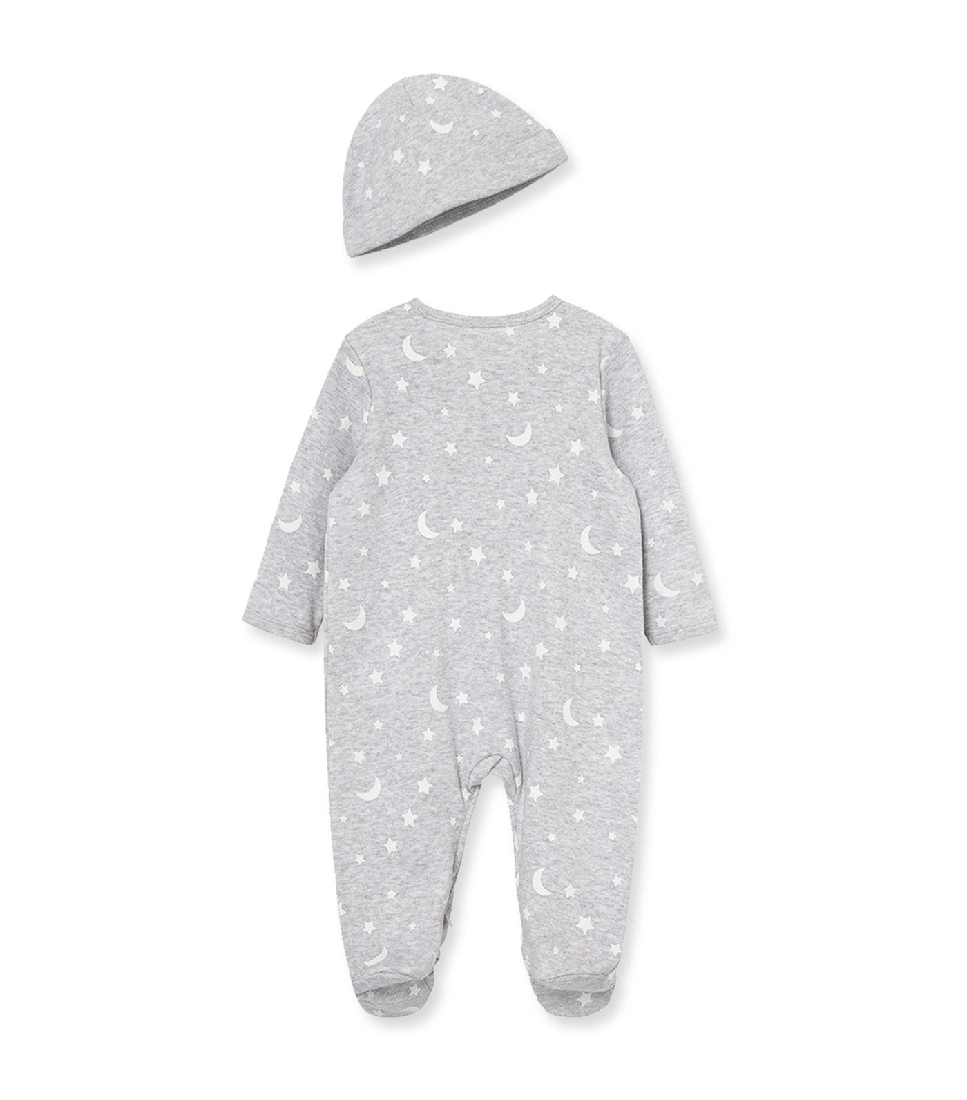 Moon and Stars Footie-Hat