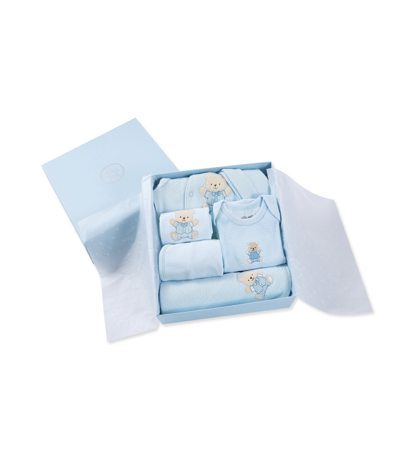 Cute Bear Gift Box Blue