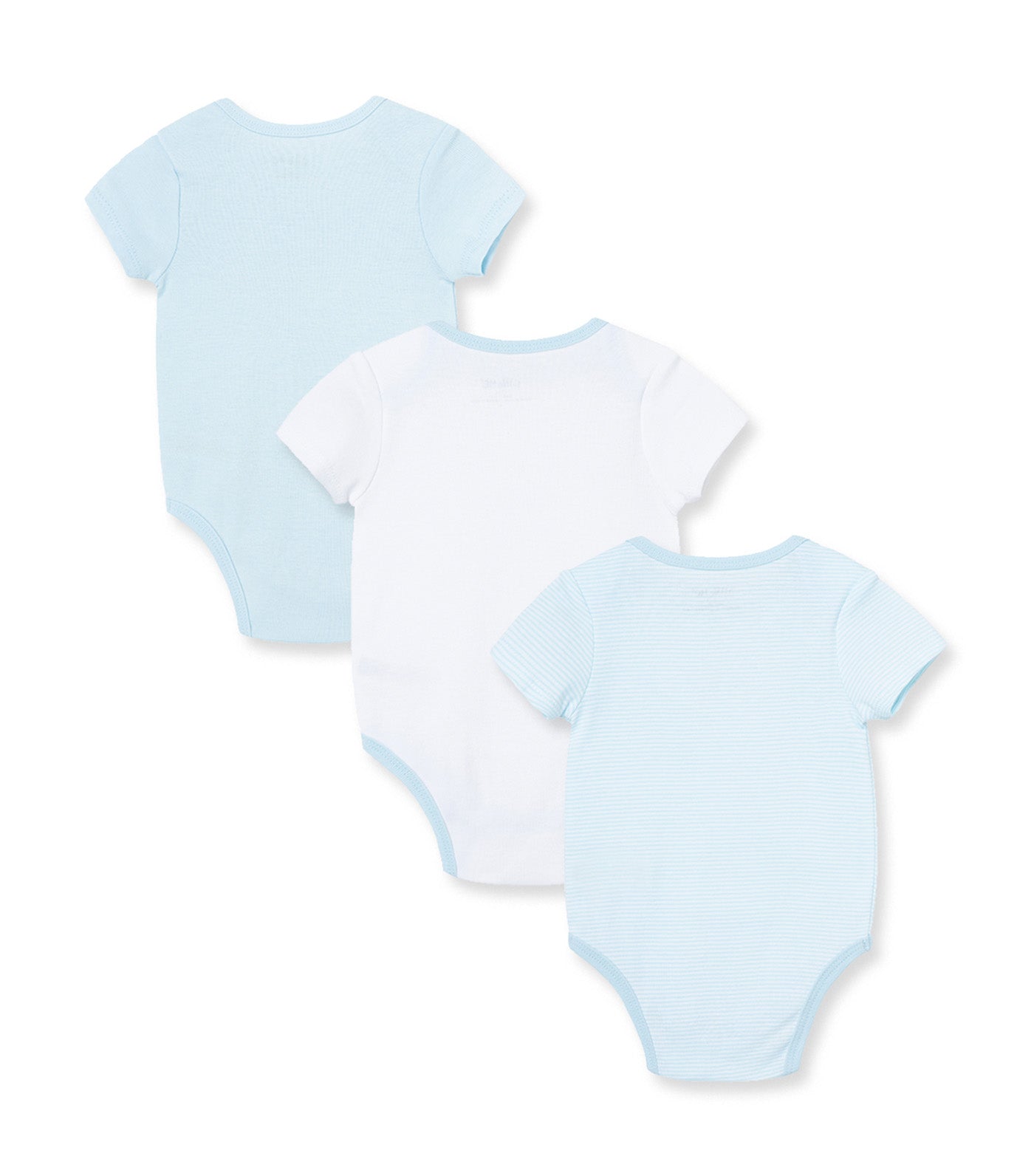 Train 3-pack Bodysuit Blue Multi