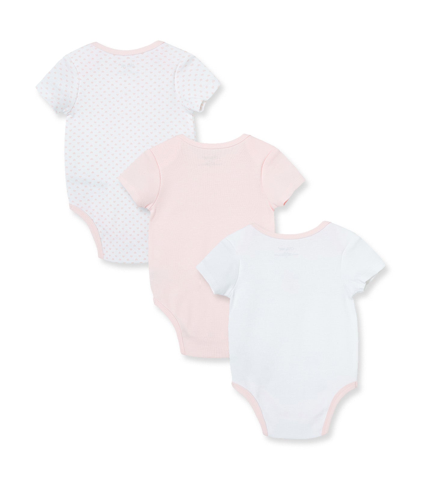 Ballerina 3-pack Bodysuit White/Pink