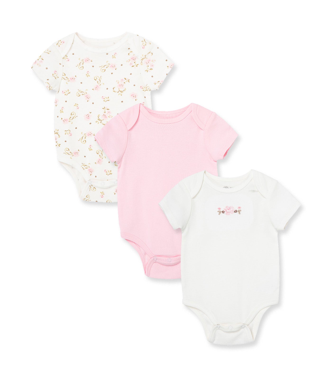 Rose Bodysuit 3-Pack