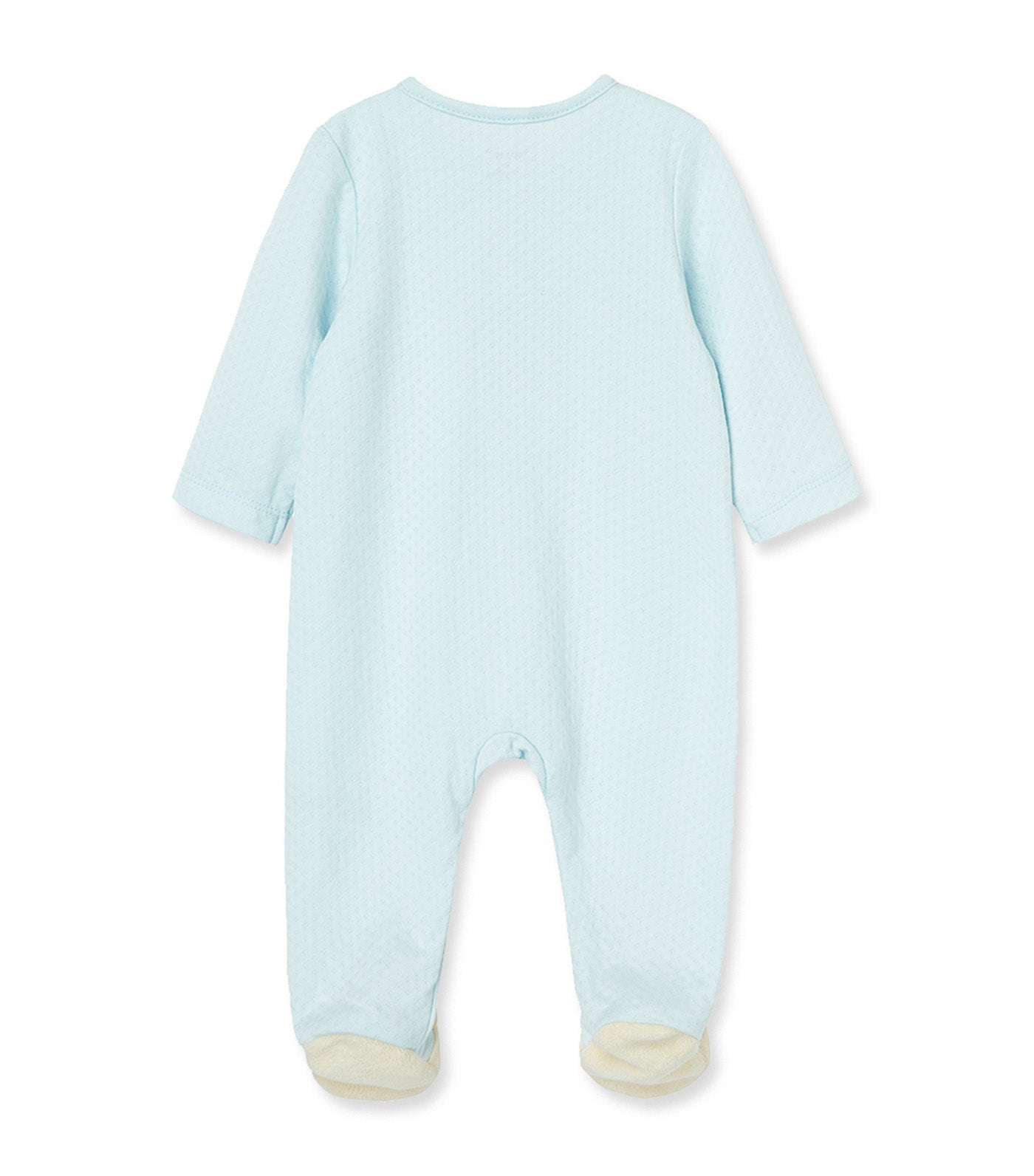 Cute Bear Footie Light Blue