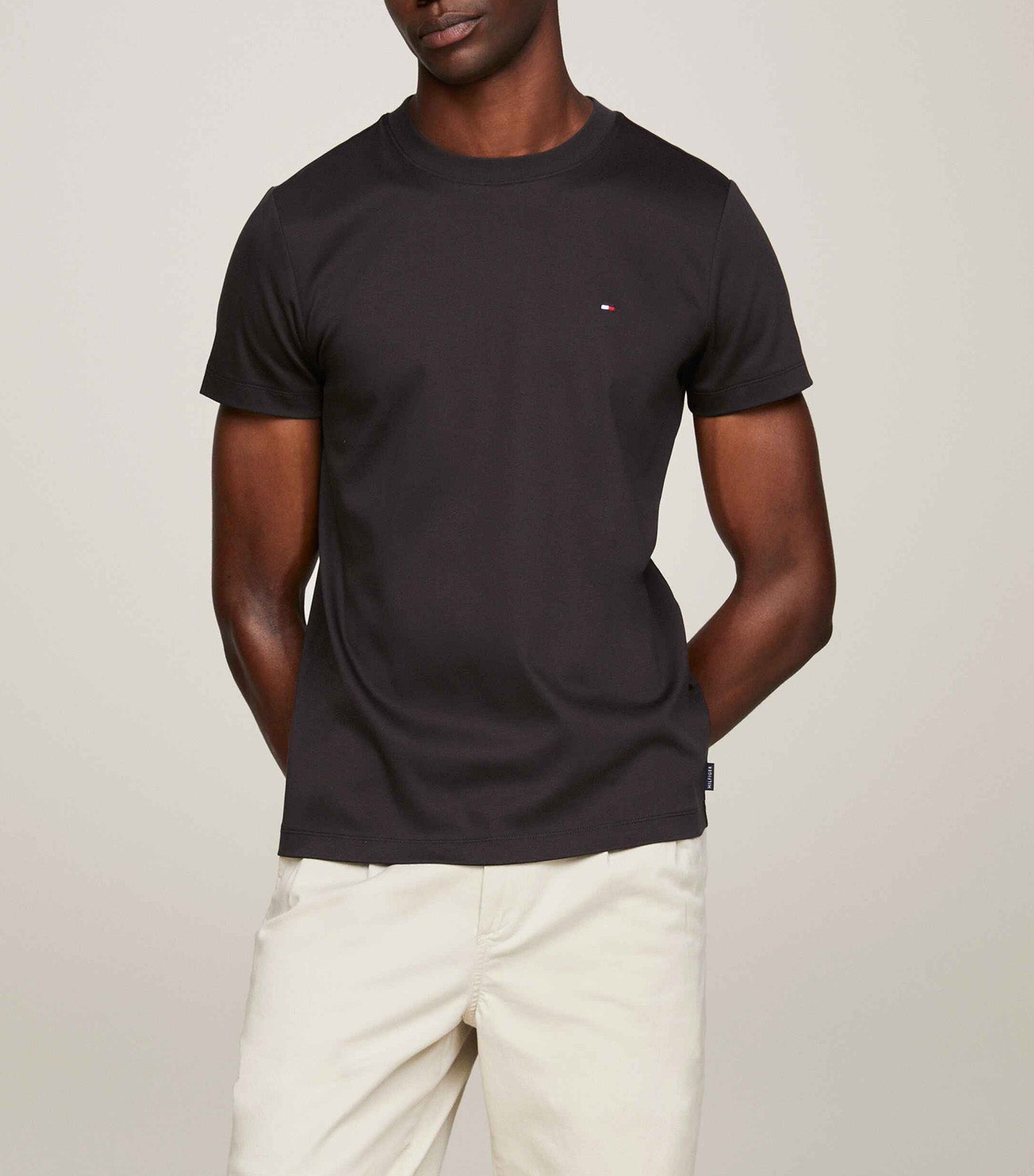 Men's Ar Luxury Interlock Tee Black