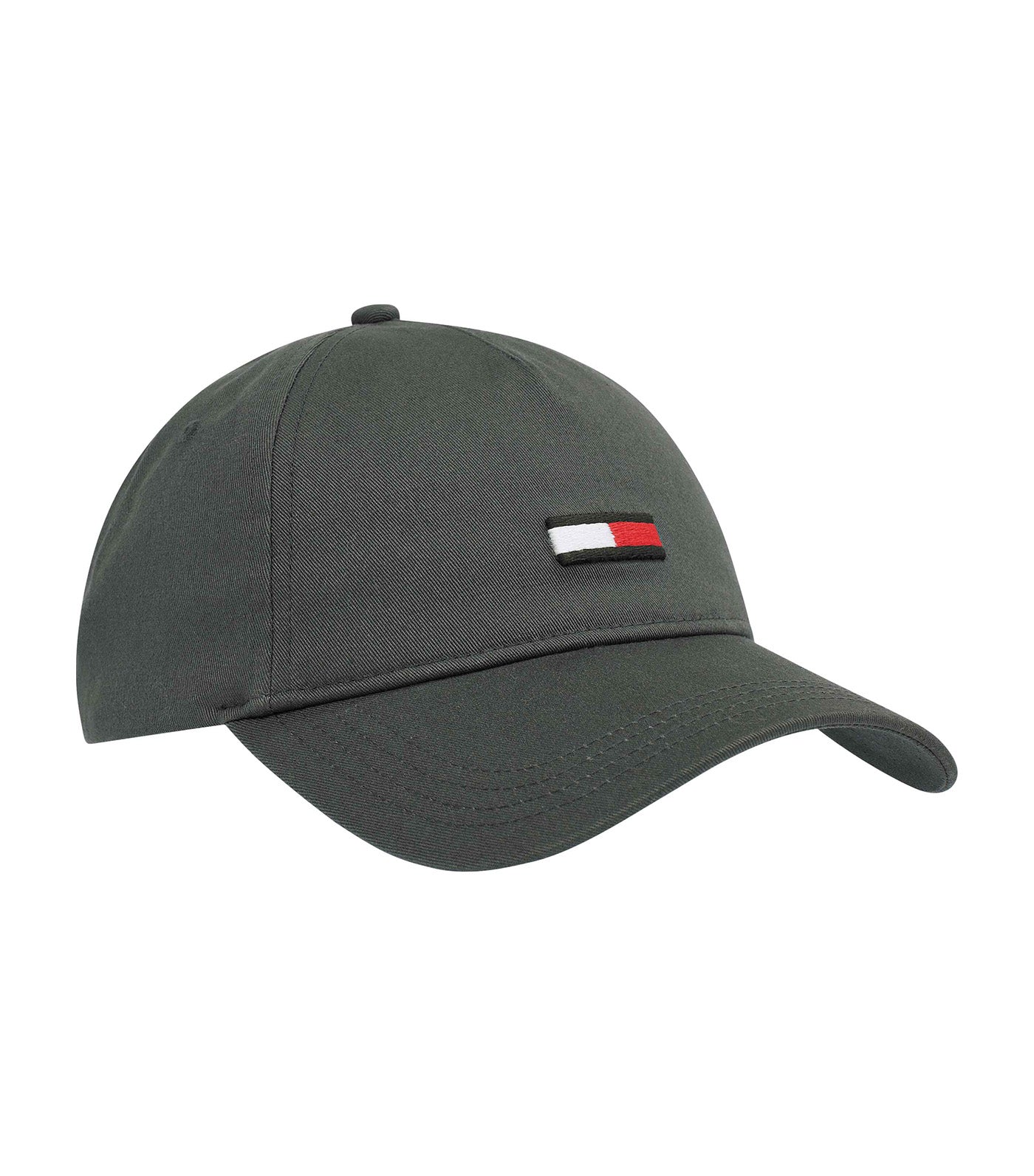 Men's Elongated Flag Cap Dark Gray