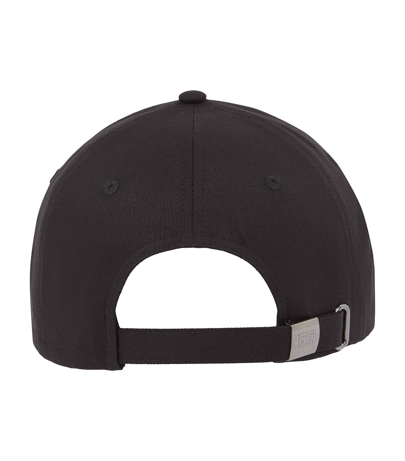 Foundation Cotton 6 Panel Cap Black