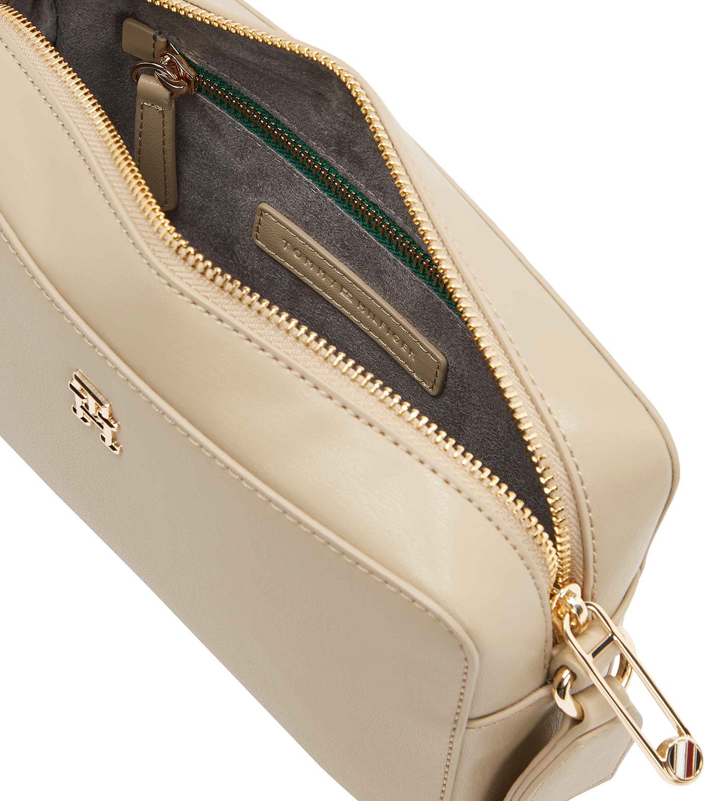 Women's Monotype Camera Bag Beige