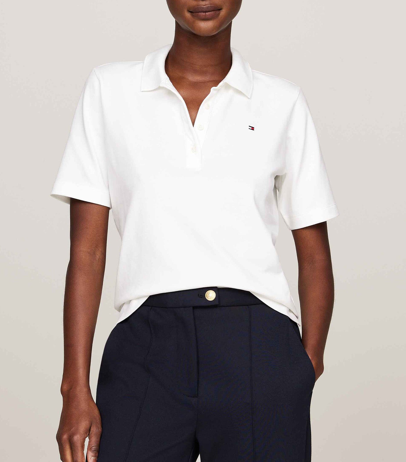 Women's 1985 Regular Pique Polo Ecru