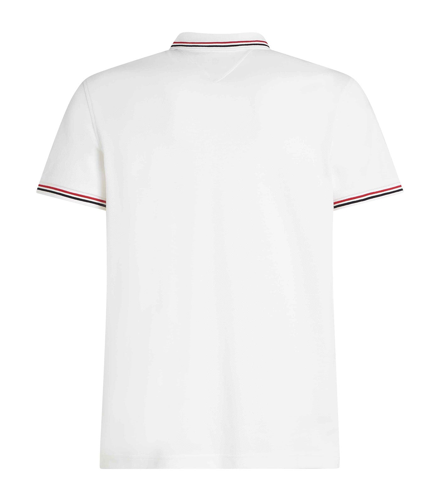 Men's Tipped Slim Fit Polo White