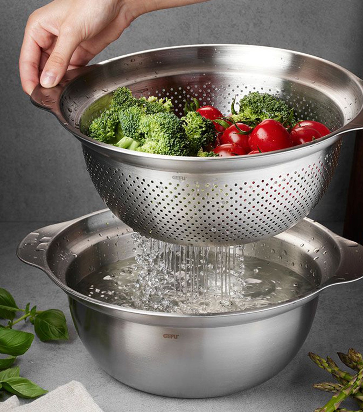 Stainless Steel Bowl Premio 27cm