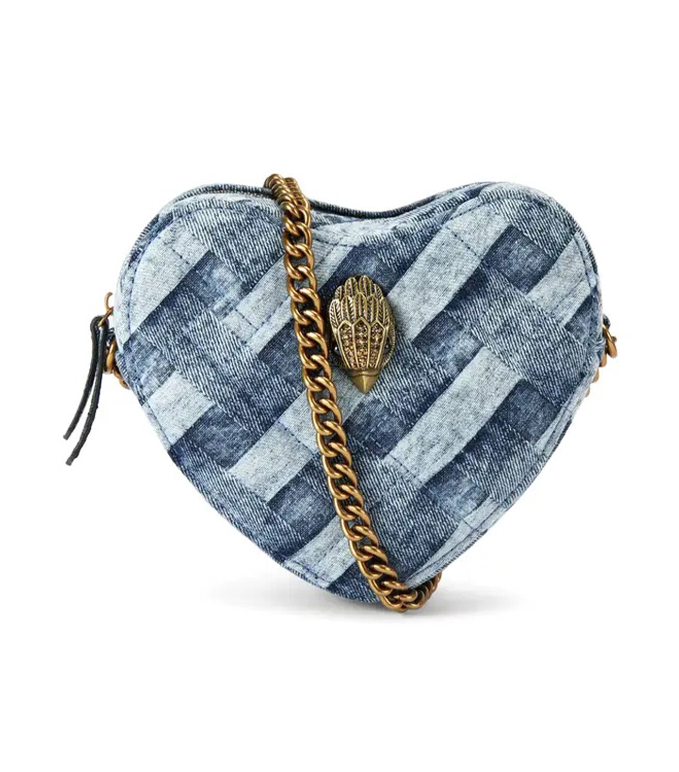 Kensington Heart Crossbody Denim