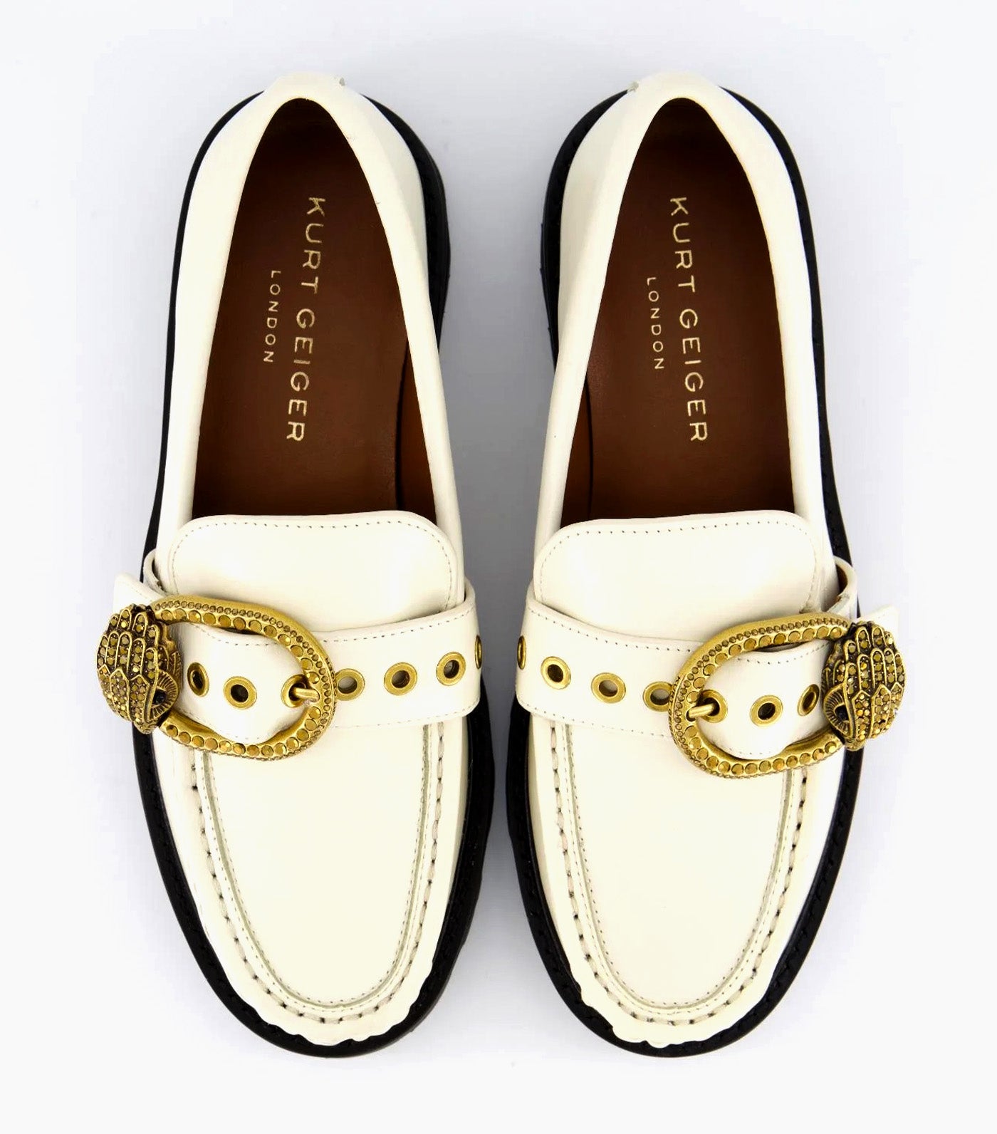 Mayfair Chunky Loafer White