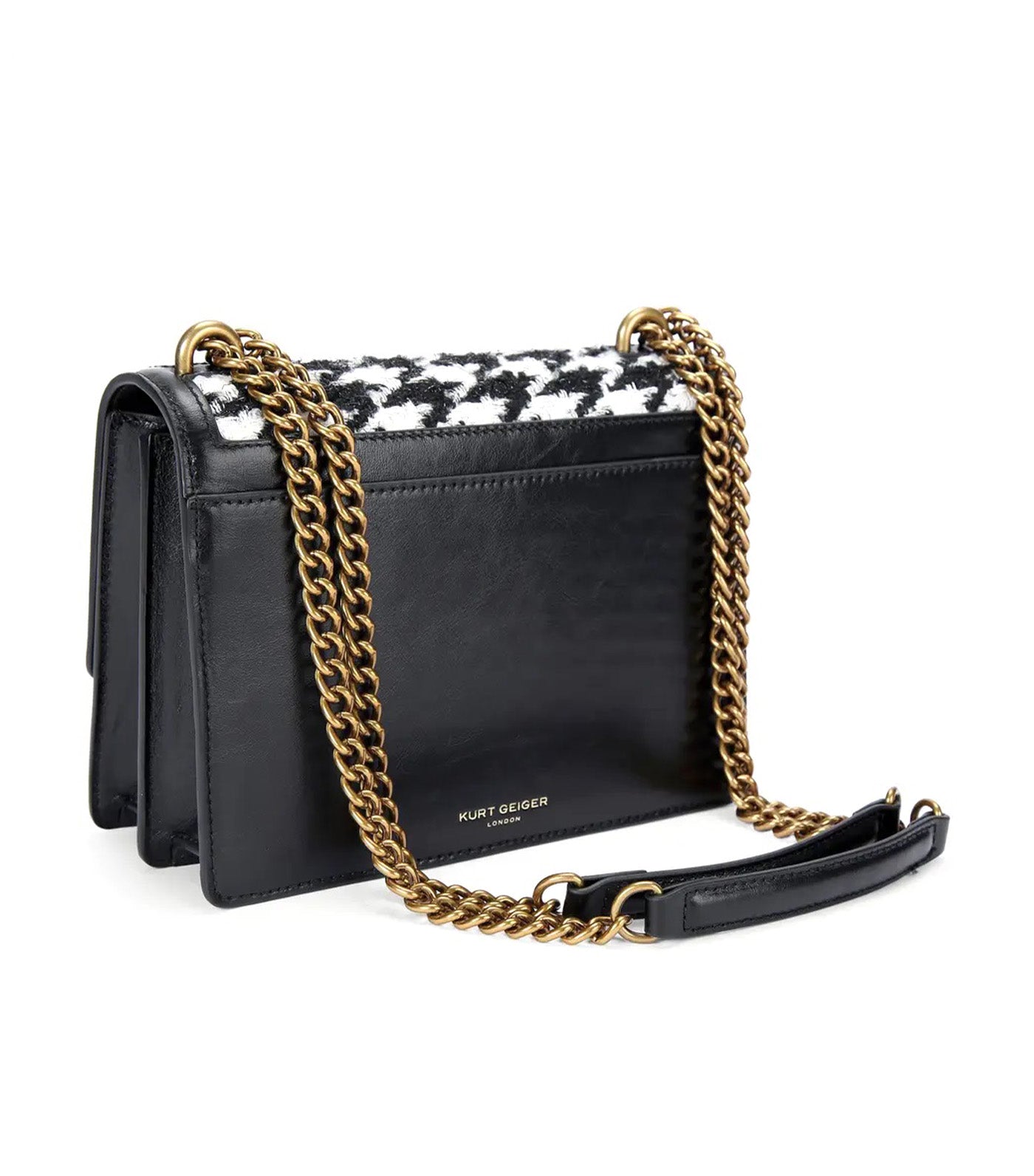 Shoreditch Crossbody Bag Black/White