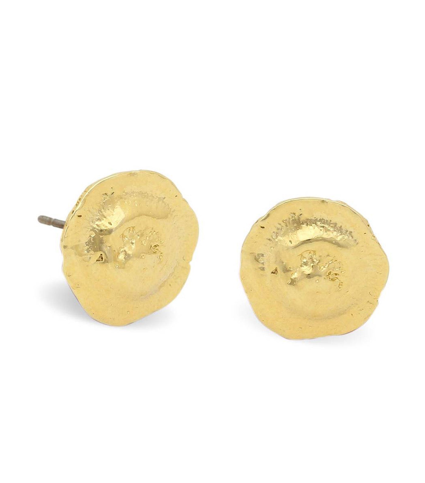 Golden Monstera Kym Earrings Gold