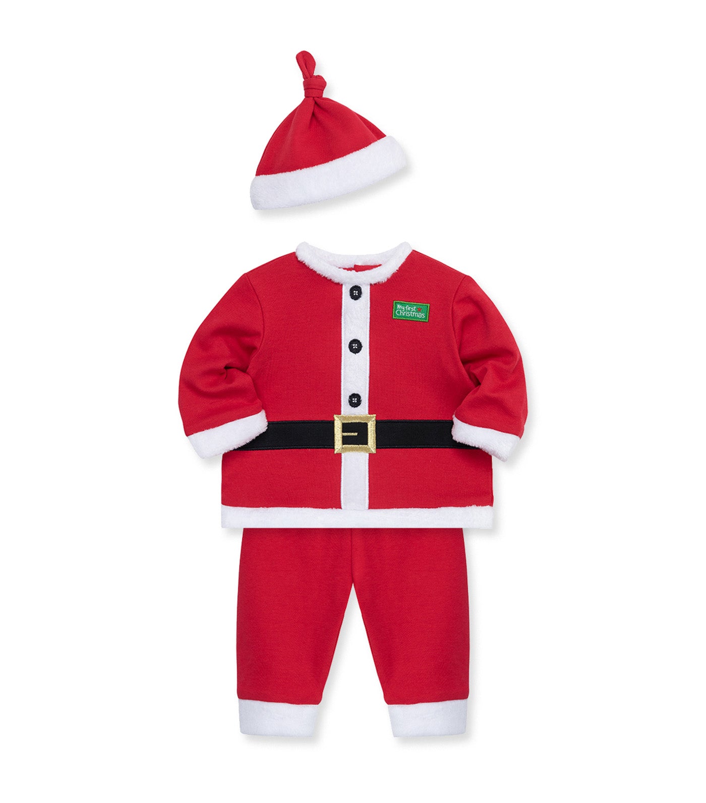 Santa Suit Set and Hat Red