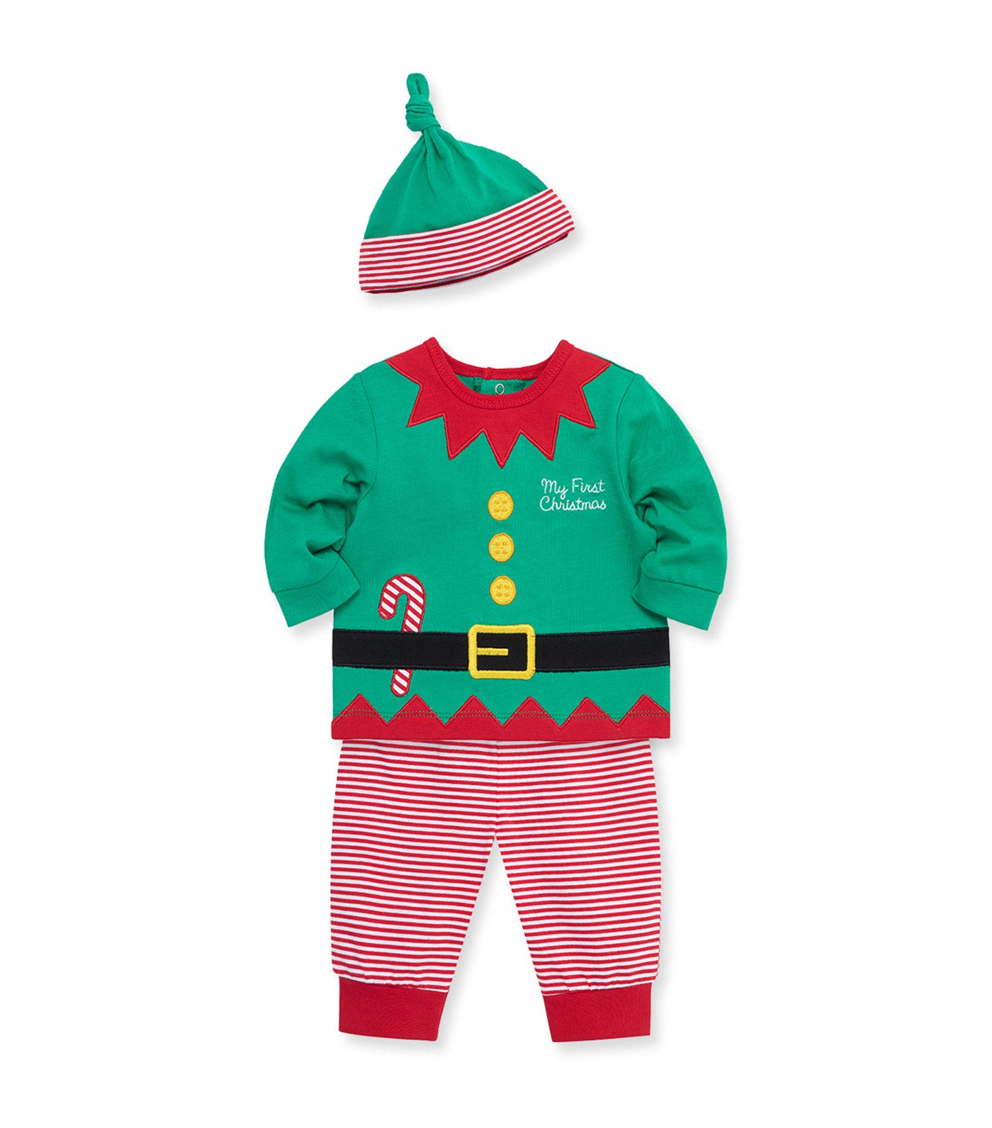 Elf Jogger Set and Hat Red