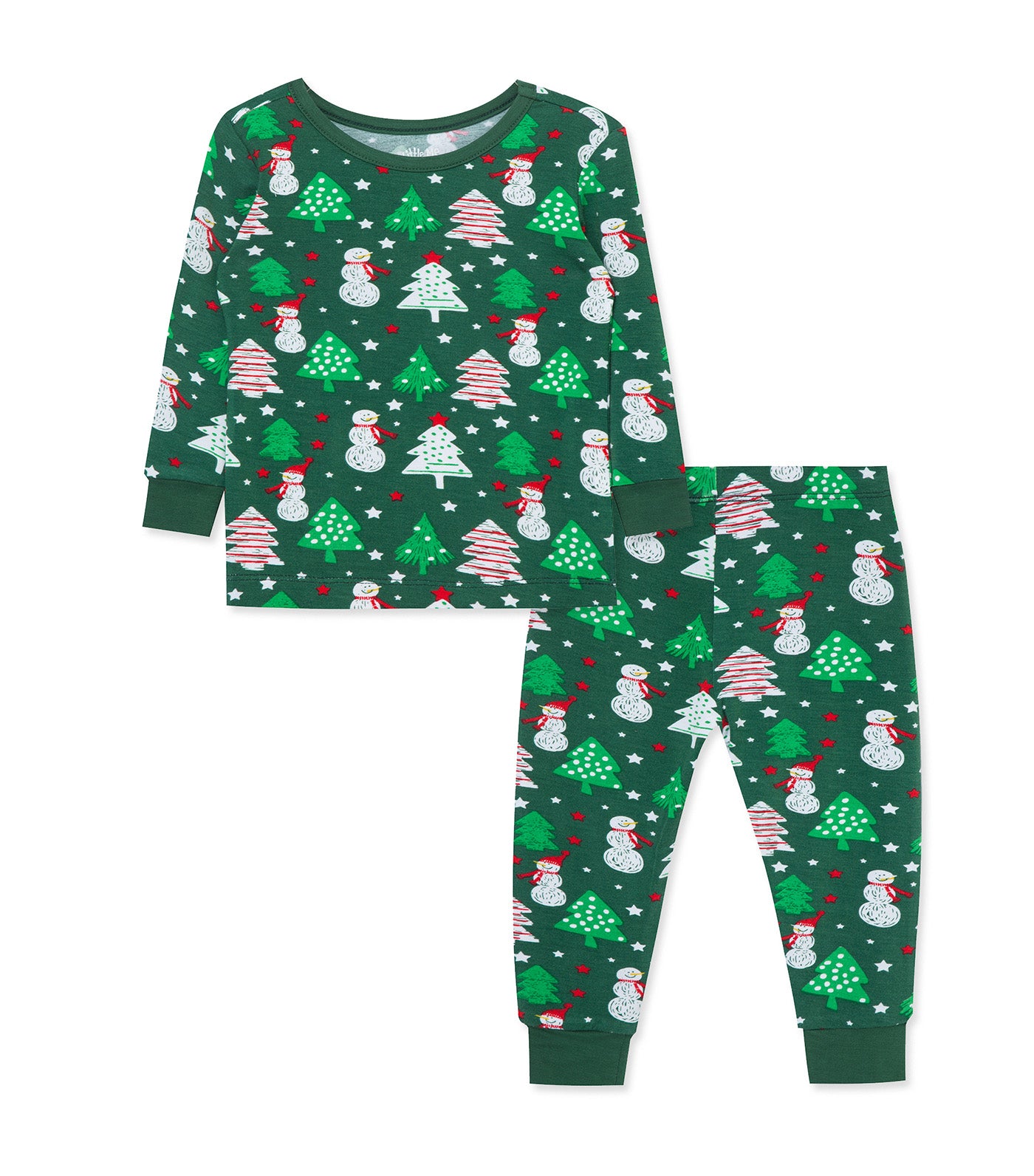 Snowman Pajamas 2-Piece