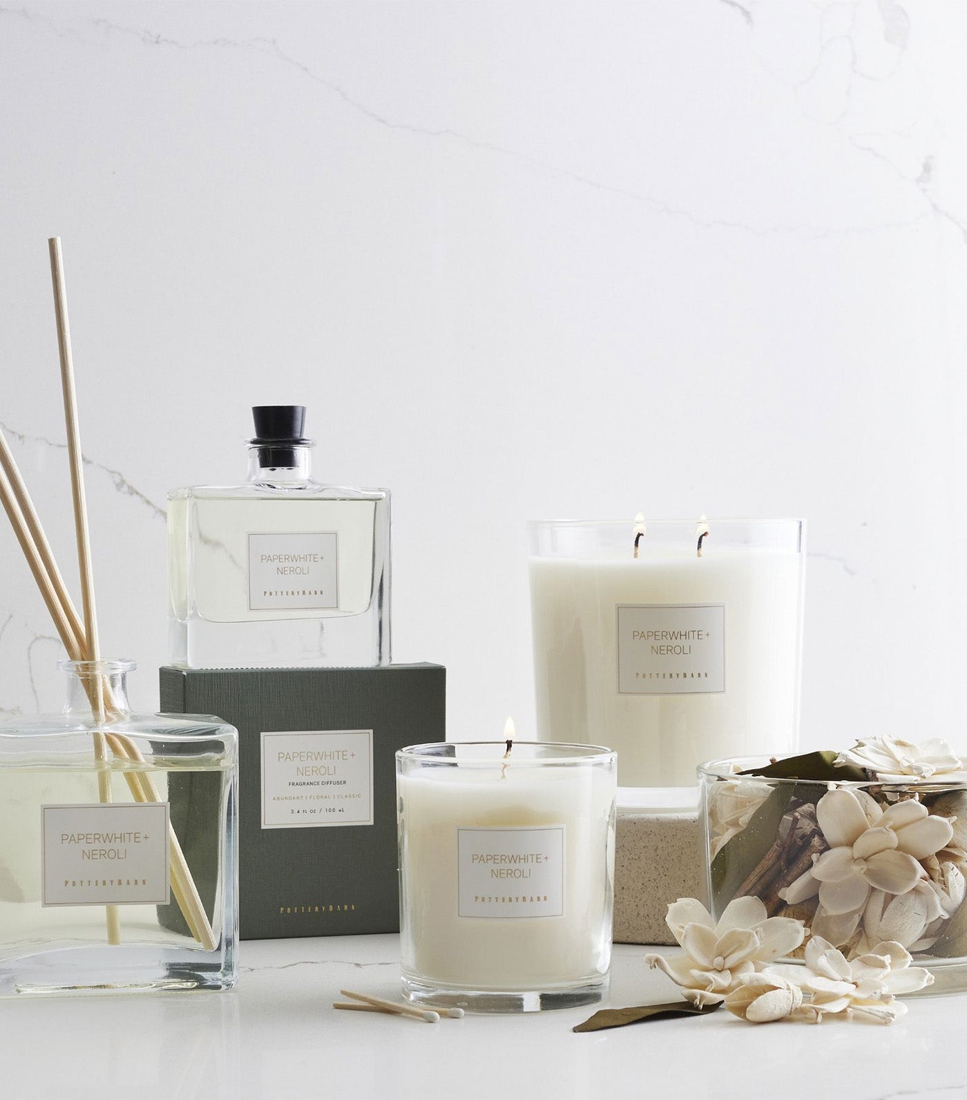 Signature Scent Collection - Paperwhite and Neroli Candle