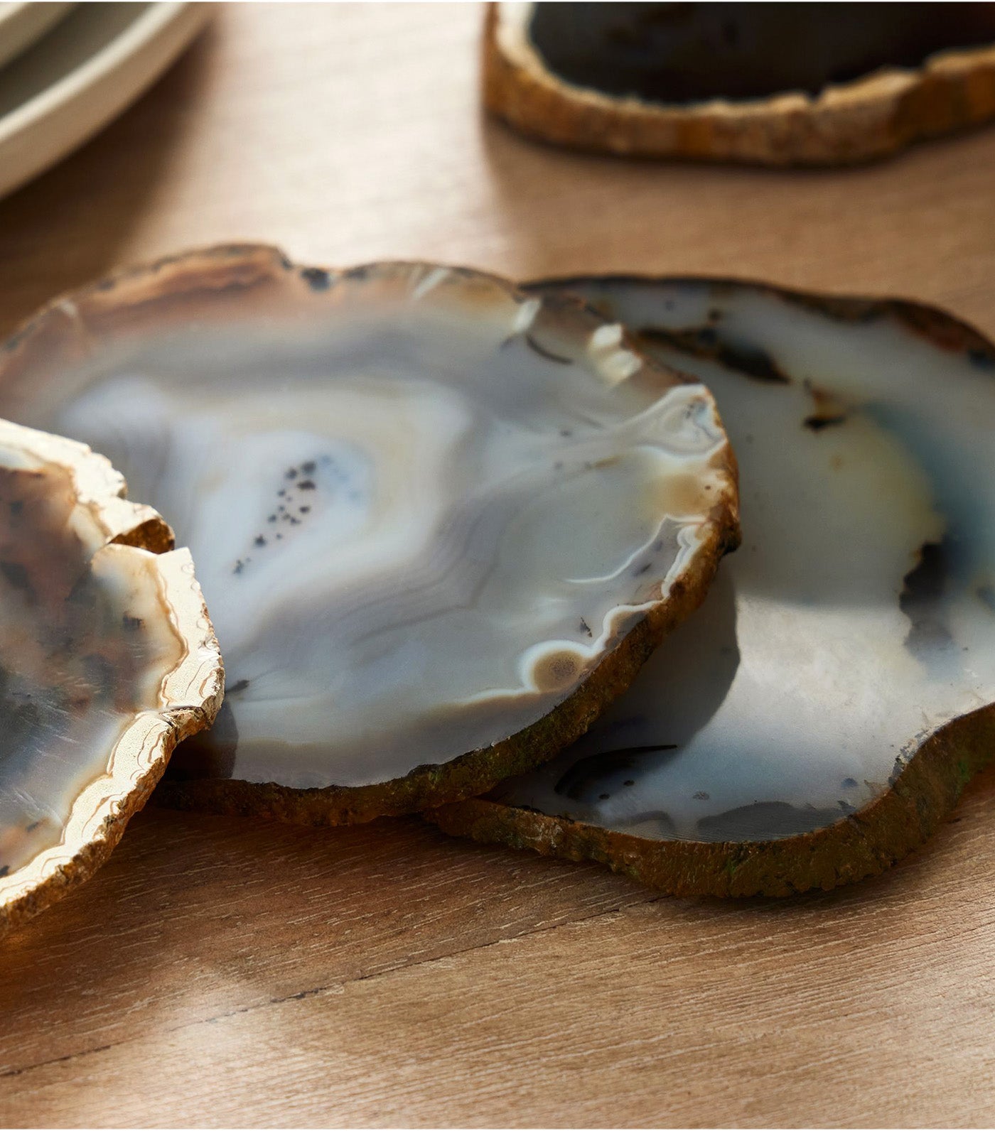 Agate Coasters