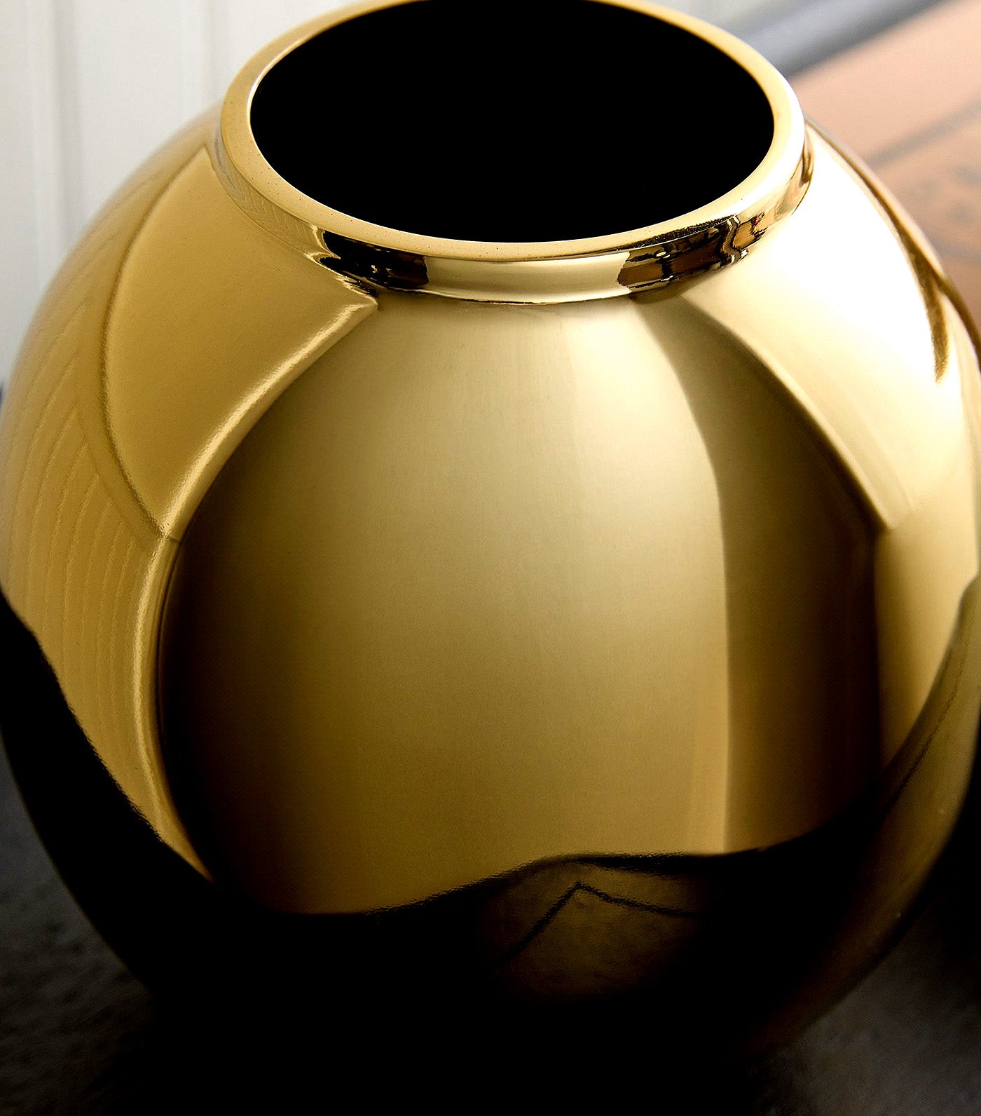 Polished Metal Vases