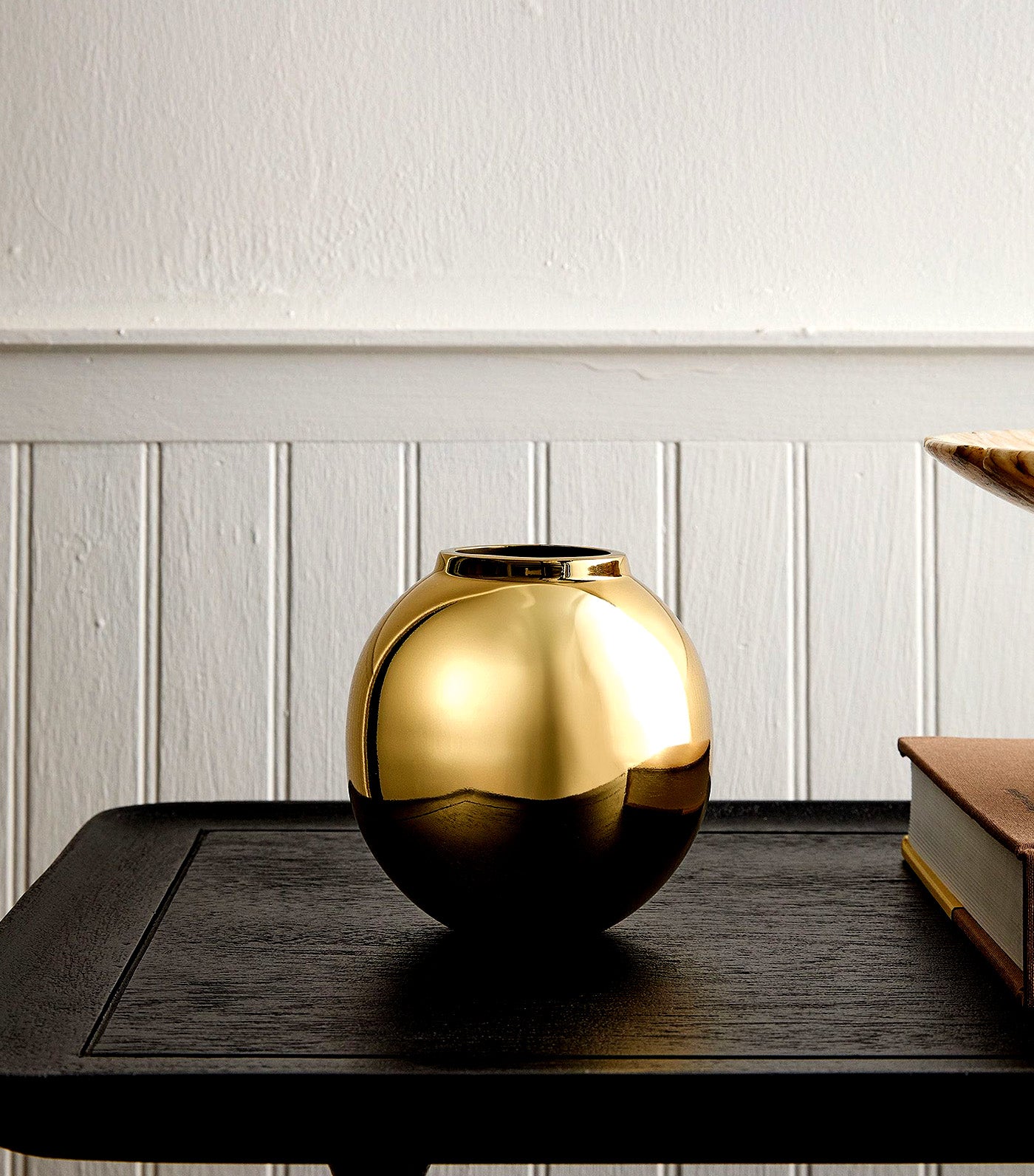 Polished Metal Vases