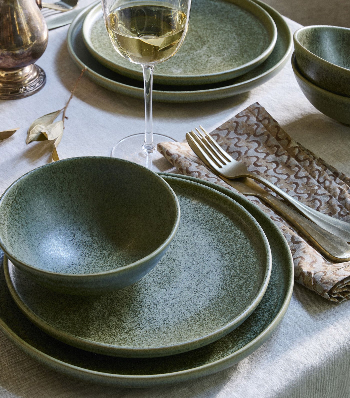 Kanto Stoneware Collection Green