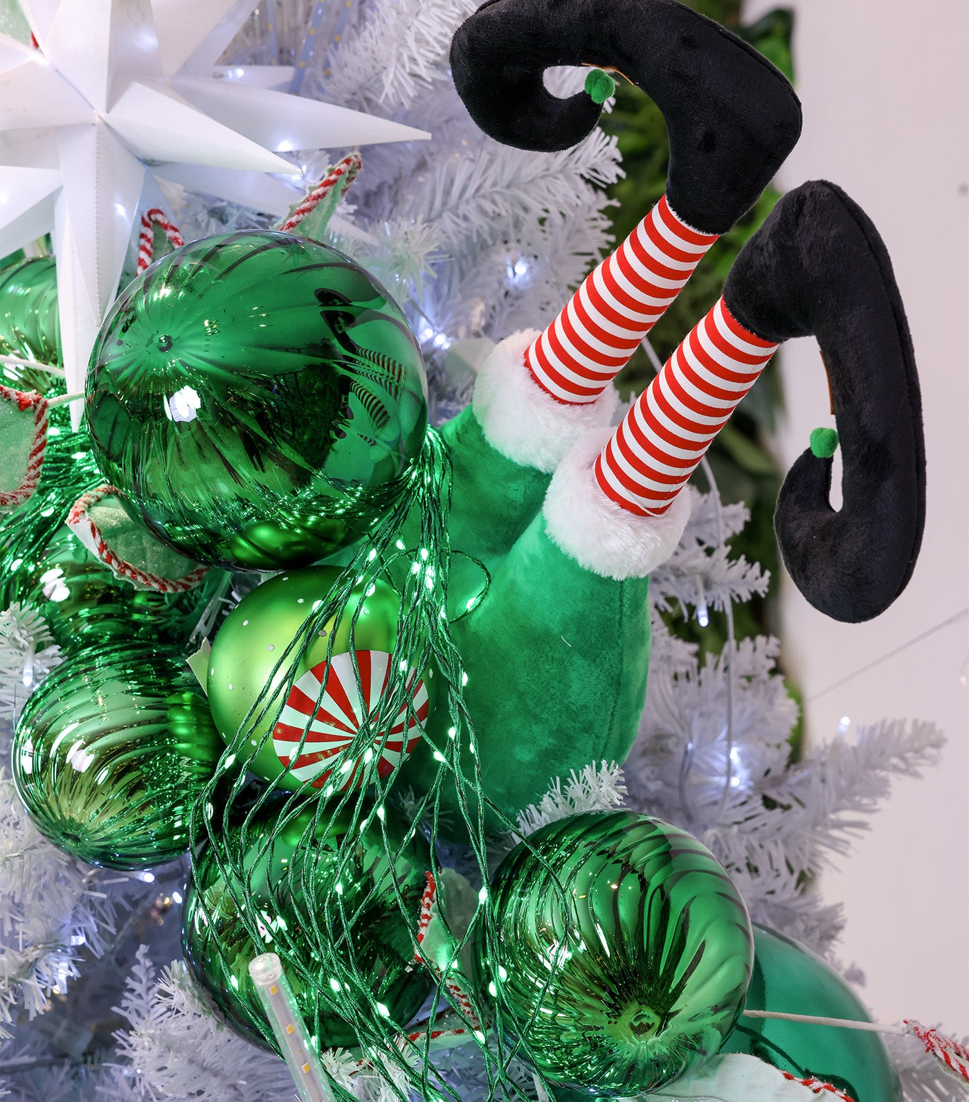 Elf Legs with Stick 18"