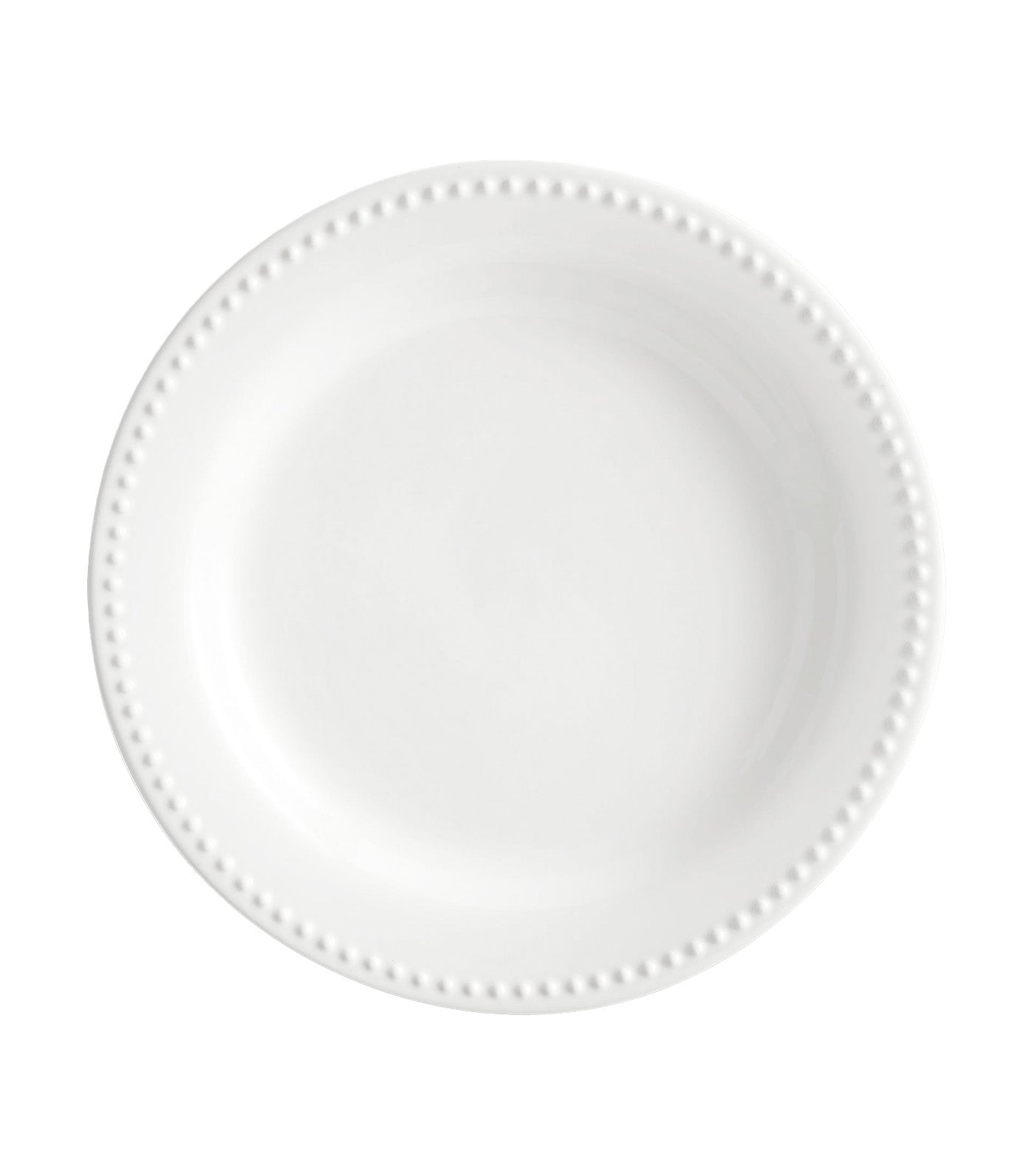 Emma Beaded Stoneware Collection - White