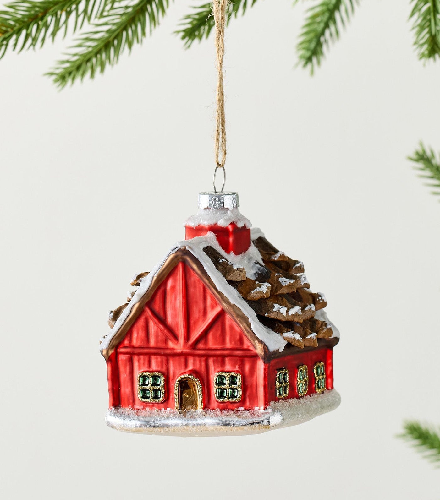 Mercury House Ornament Red