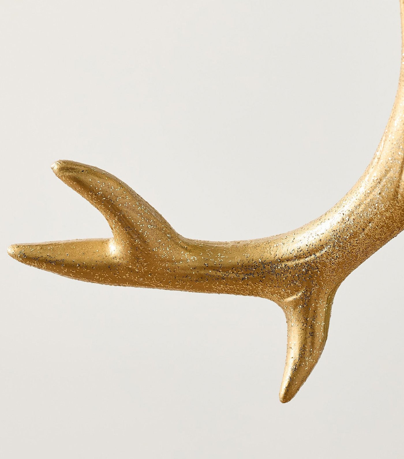 Mercury Gold Antler Ornament