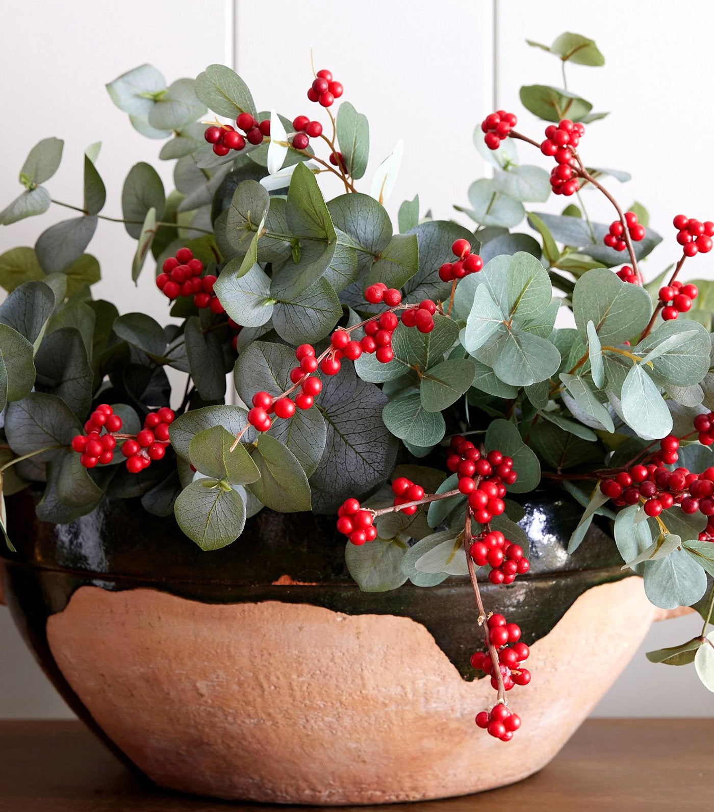 Faux Eucalyptus and Berries Bundle