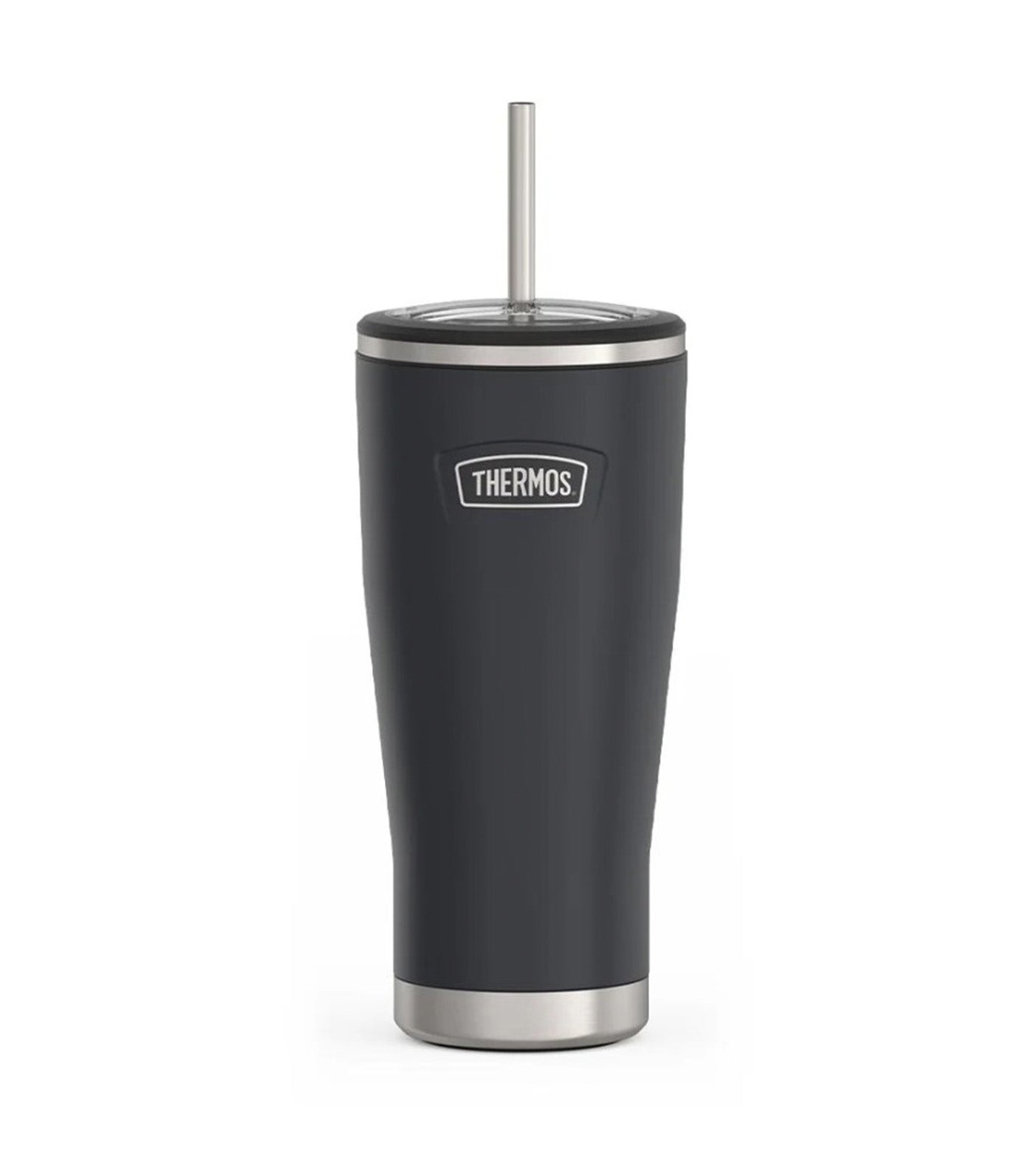 ICON™ Stainless Steel Cold Tumbler with Straw 24oz Granite