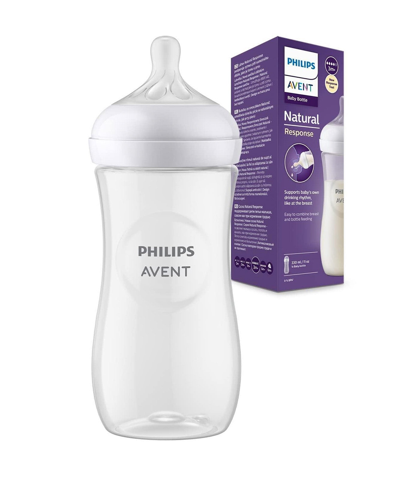 Natural Response Baby Bottle 11oz