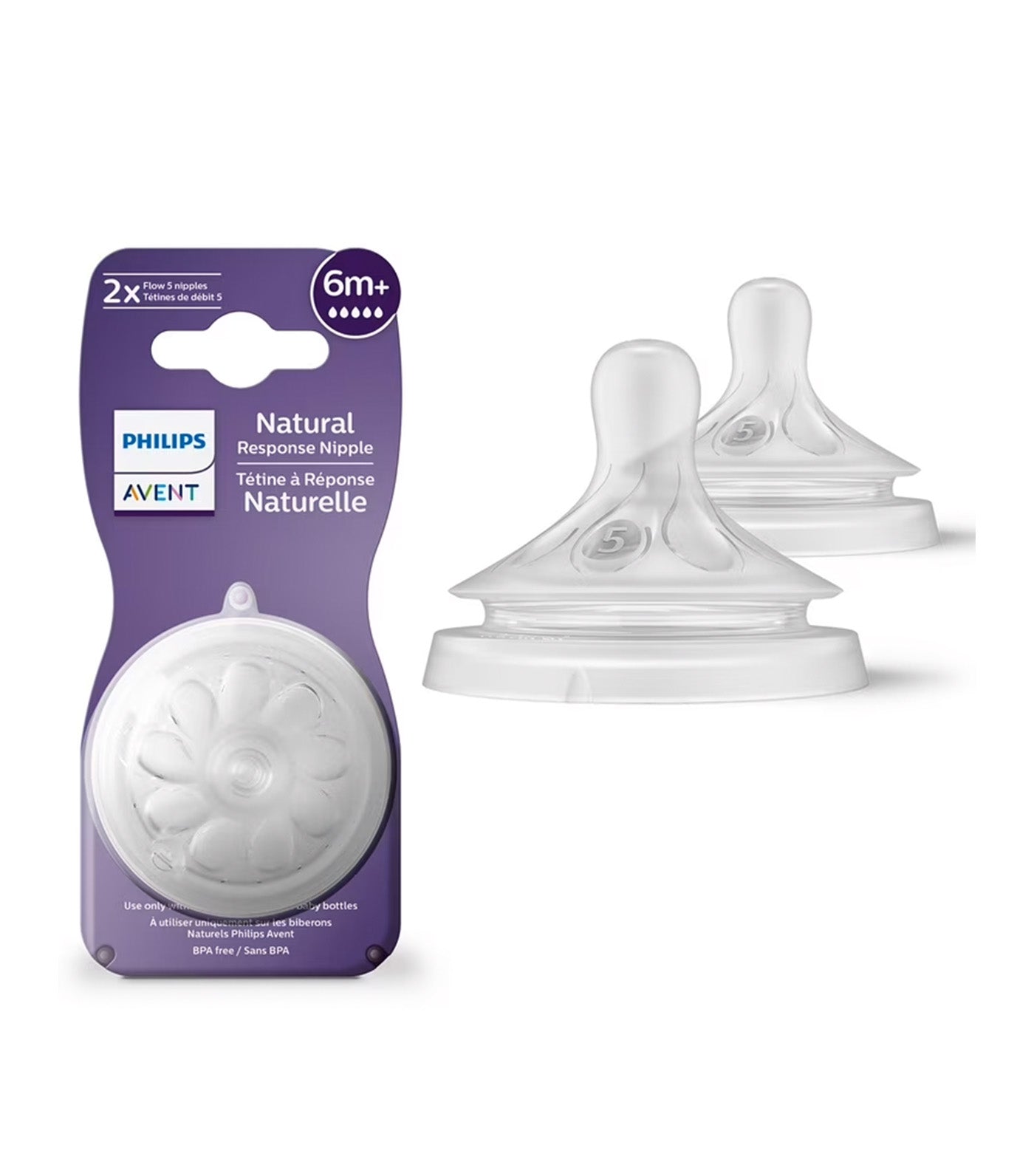 Natural Teat 3 T5 (2-pack)